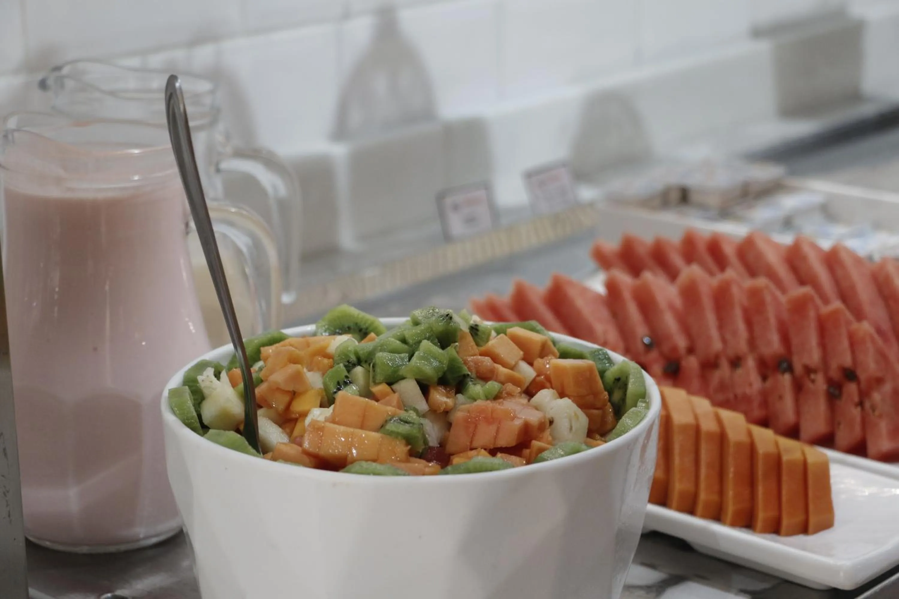 Buffet breakfast in Ramada Encore Sao Paulo Tiradentes Centro