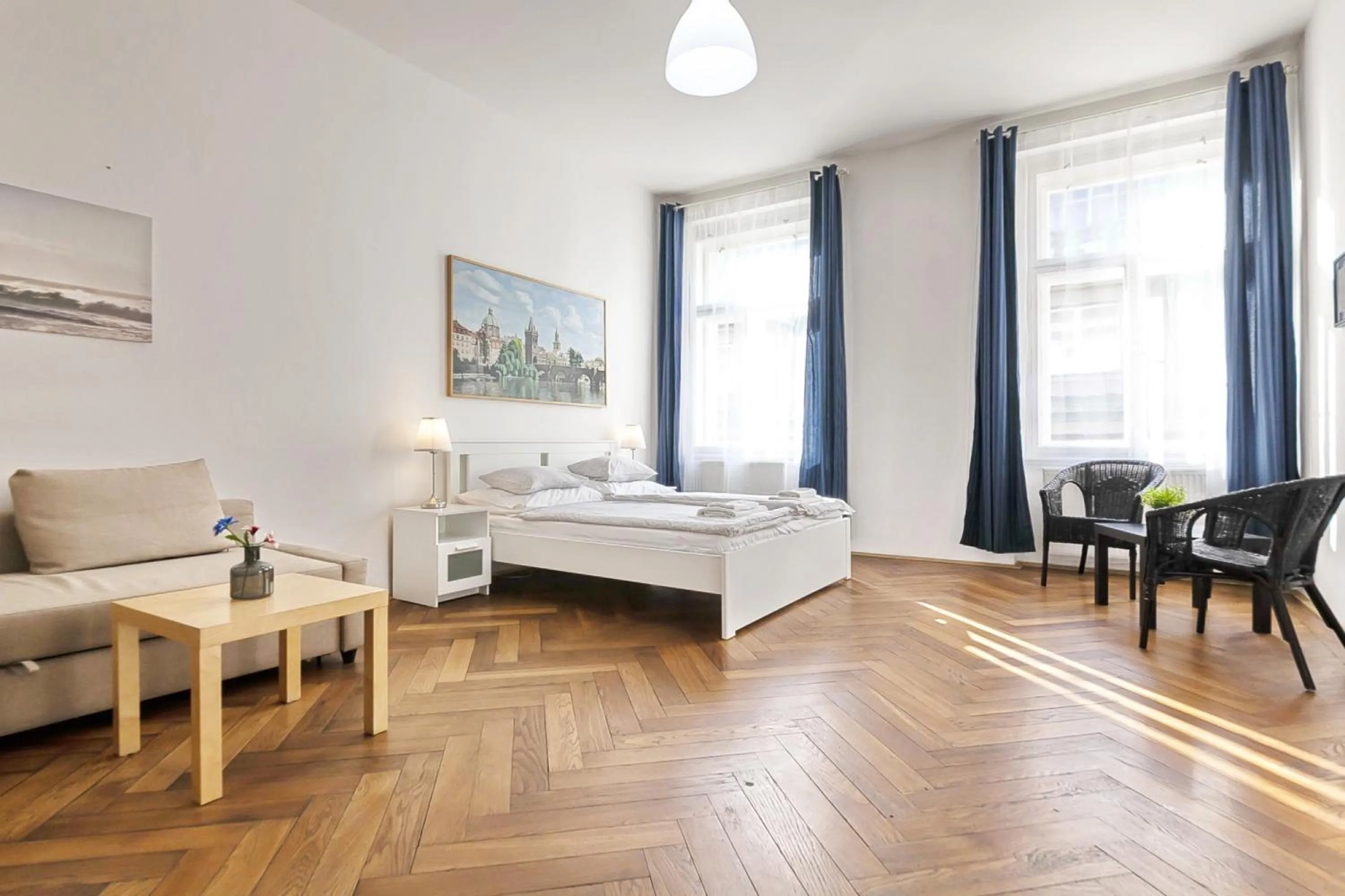 Bed in Aparthotel Wenceslas