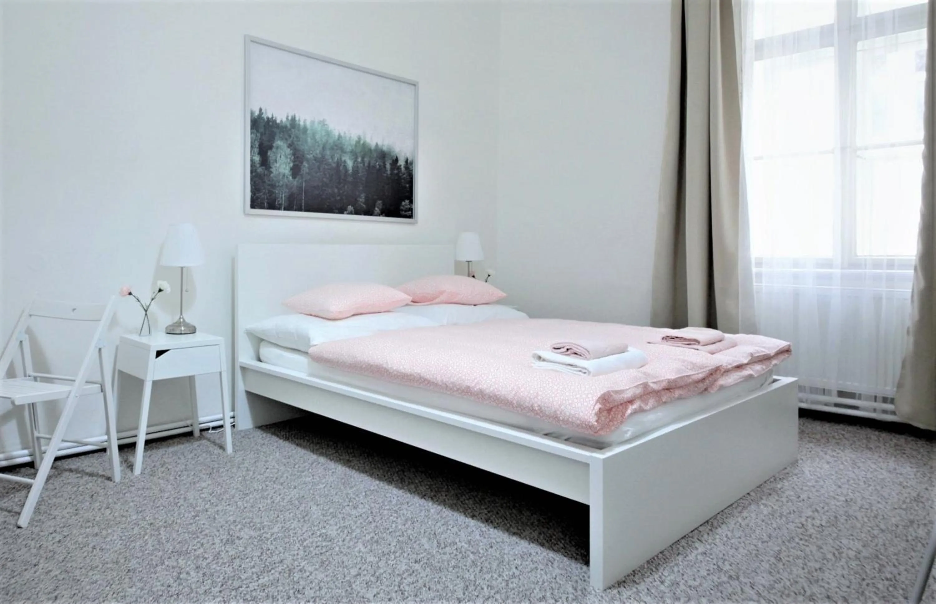 Bed in Aparthotel Wenceslas