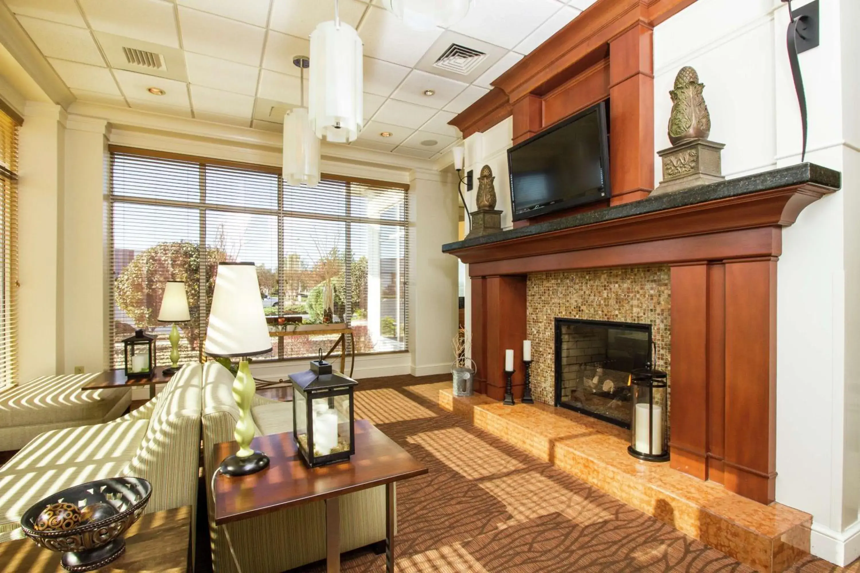 Lobby or reception in Hilton Garden Inn Anderson Lobby or reception in Hilton Garden Inn Anderson