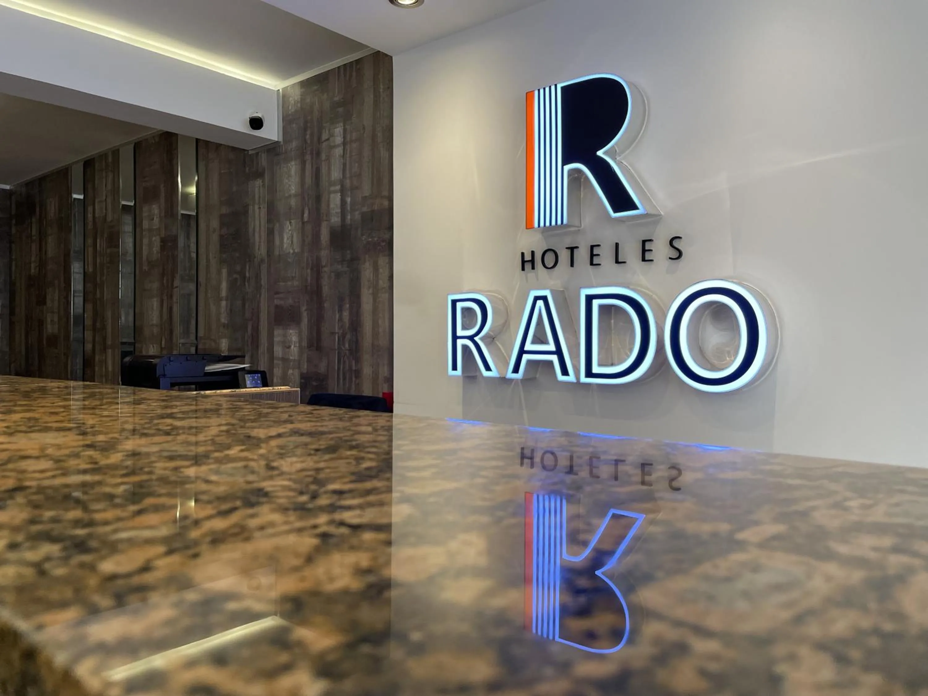 Property logo or sign in Rado Hotel - Santa María