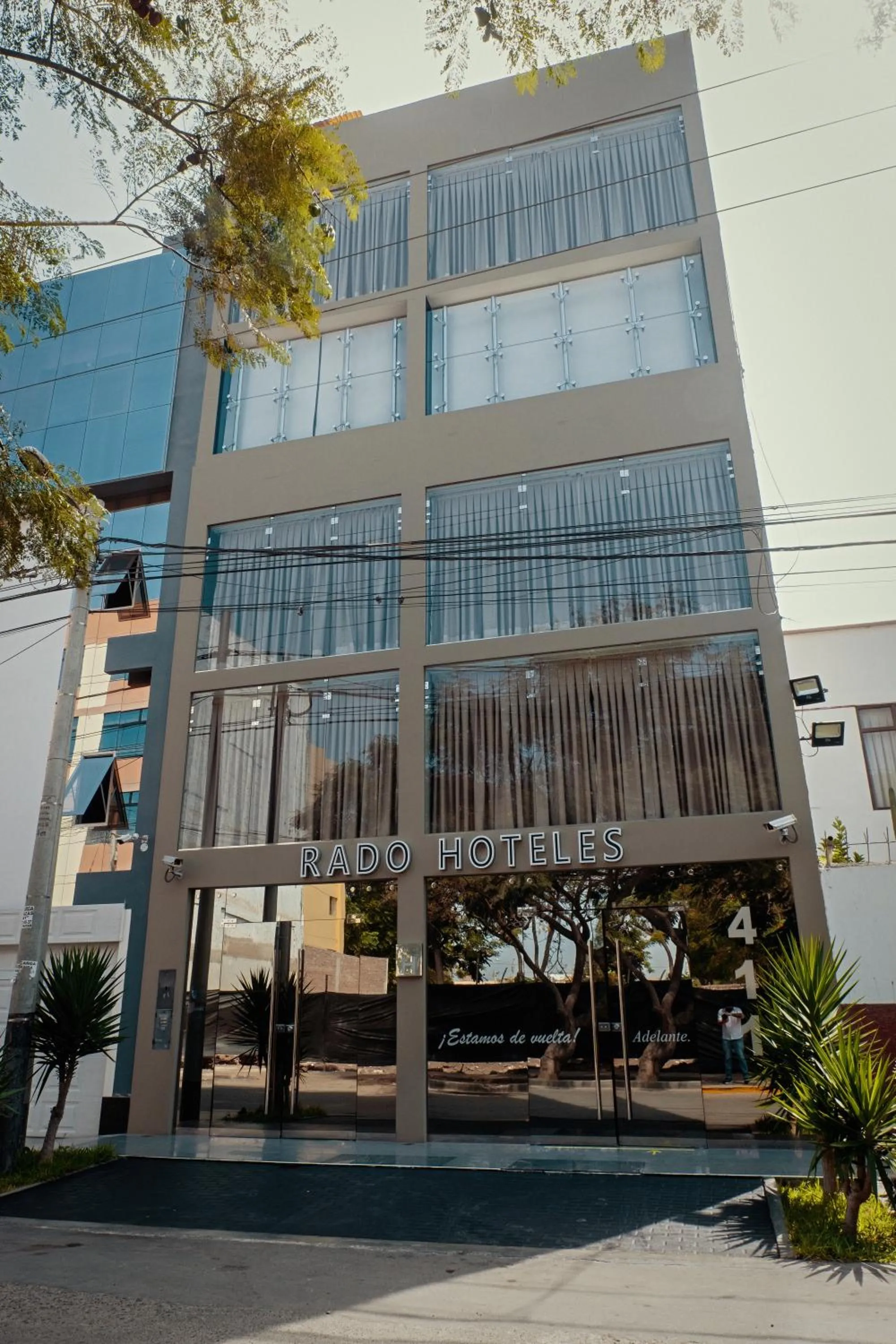 Facade/entrance in Rado Hotel - Santa María