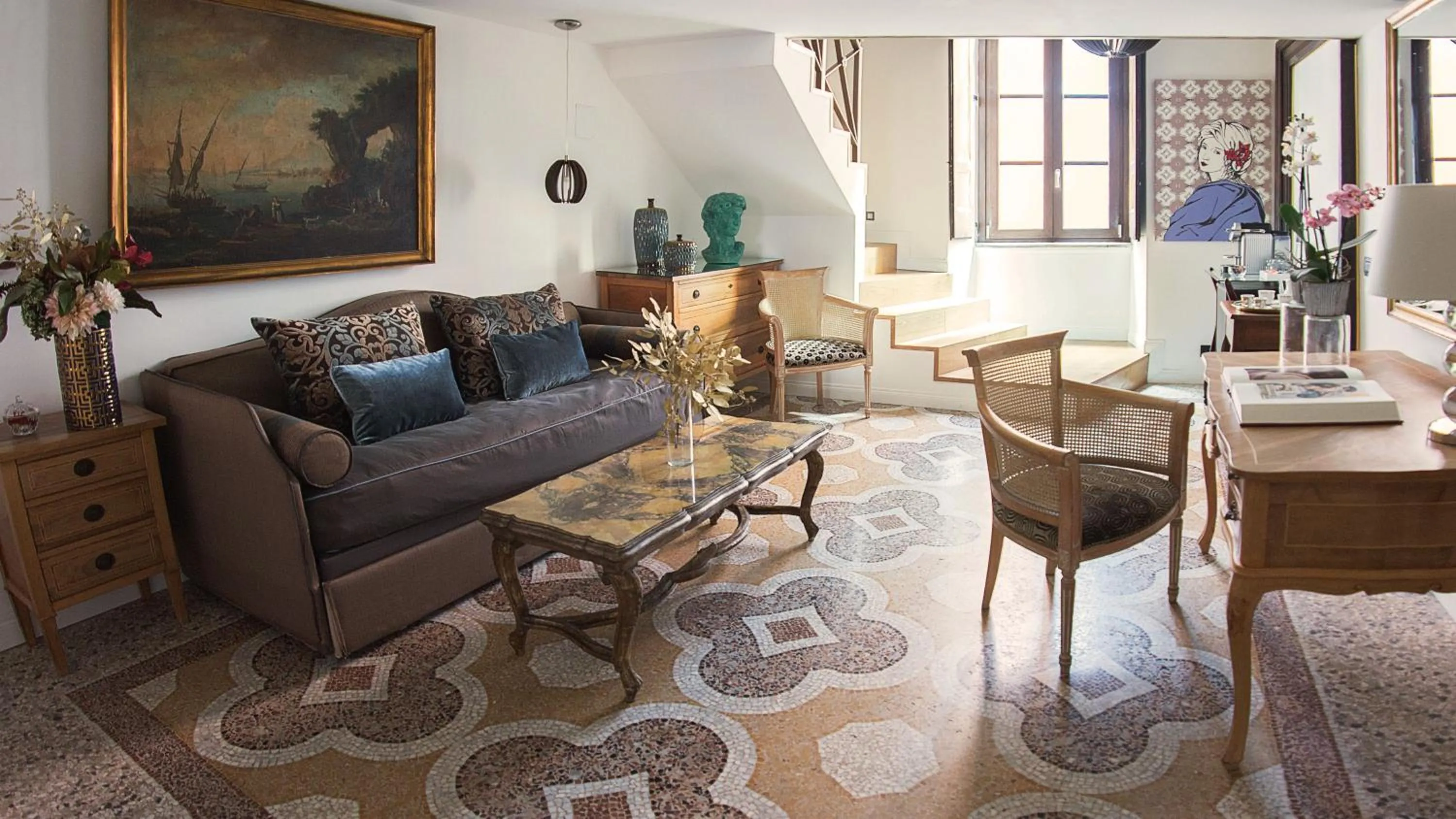 Seating area in Nobildonne Relais