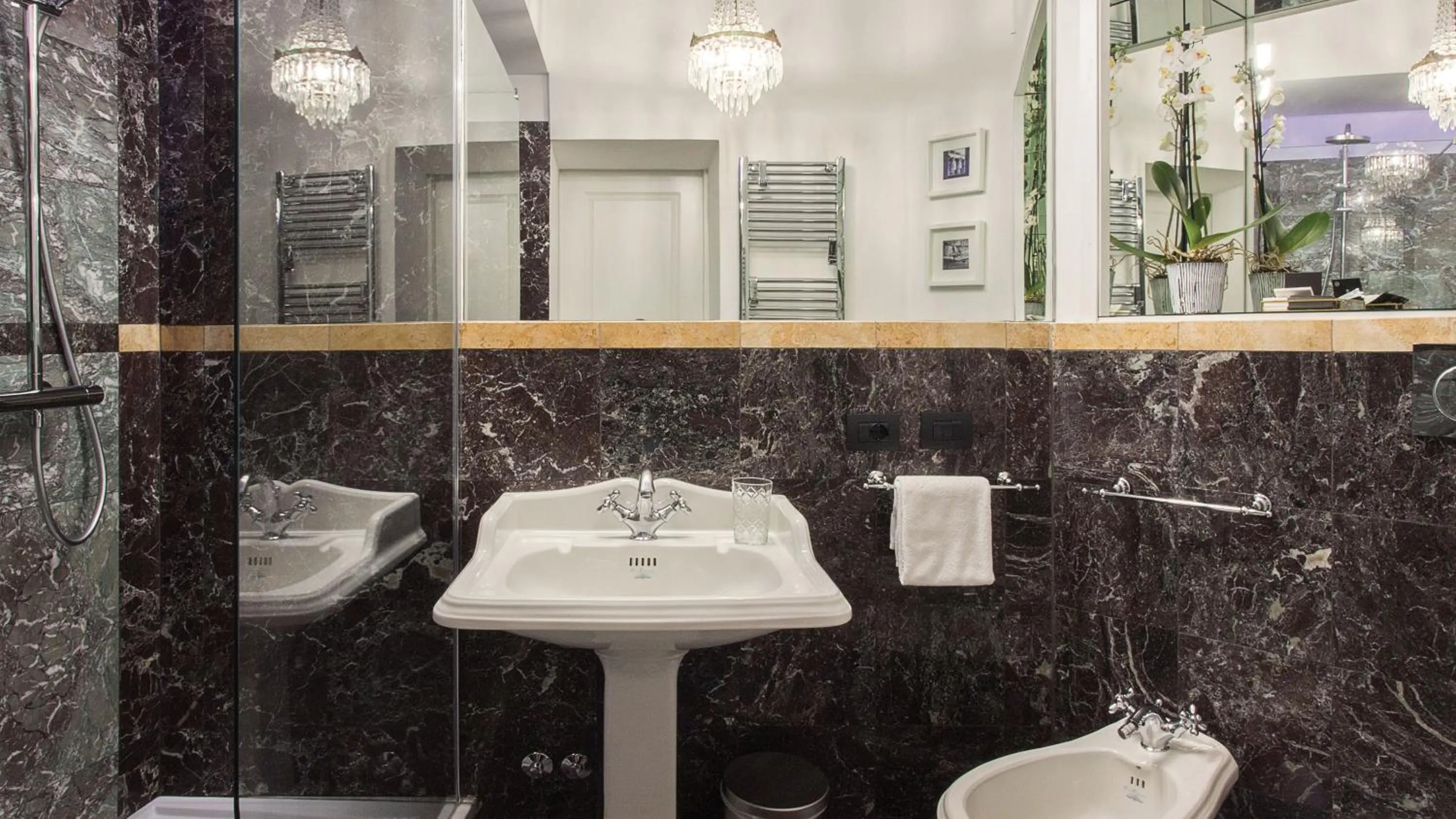 Bathroom in Nobildonne Relais