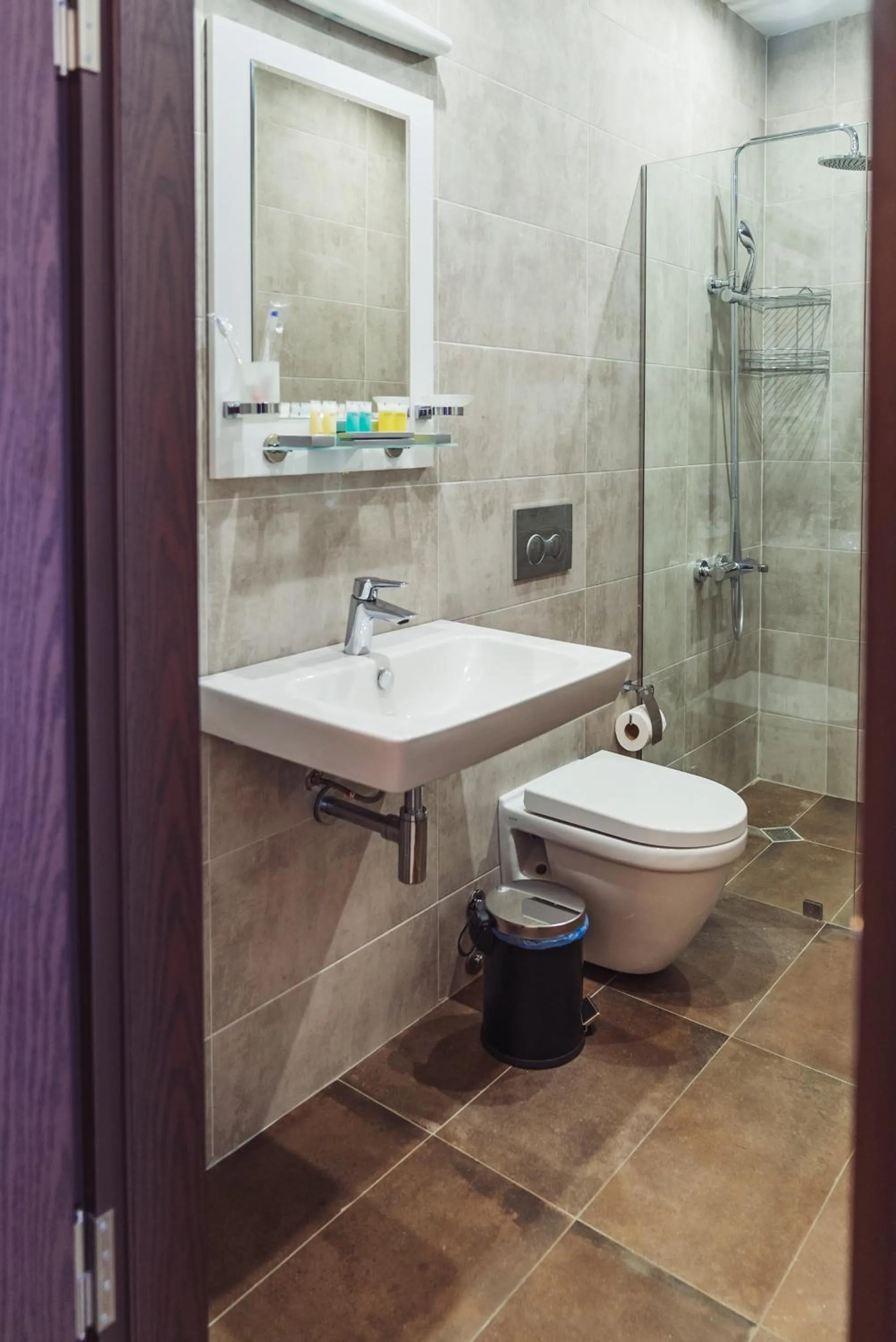 Shower in Sky Inn Batumi