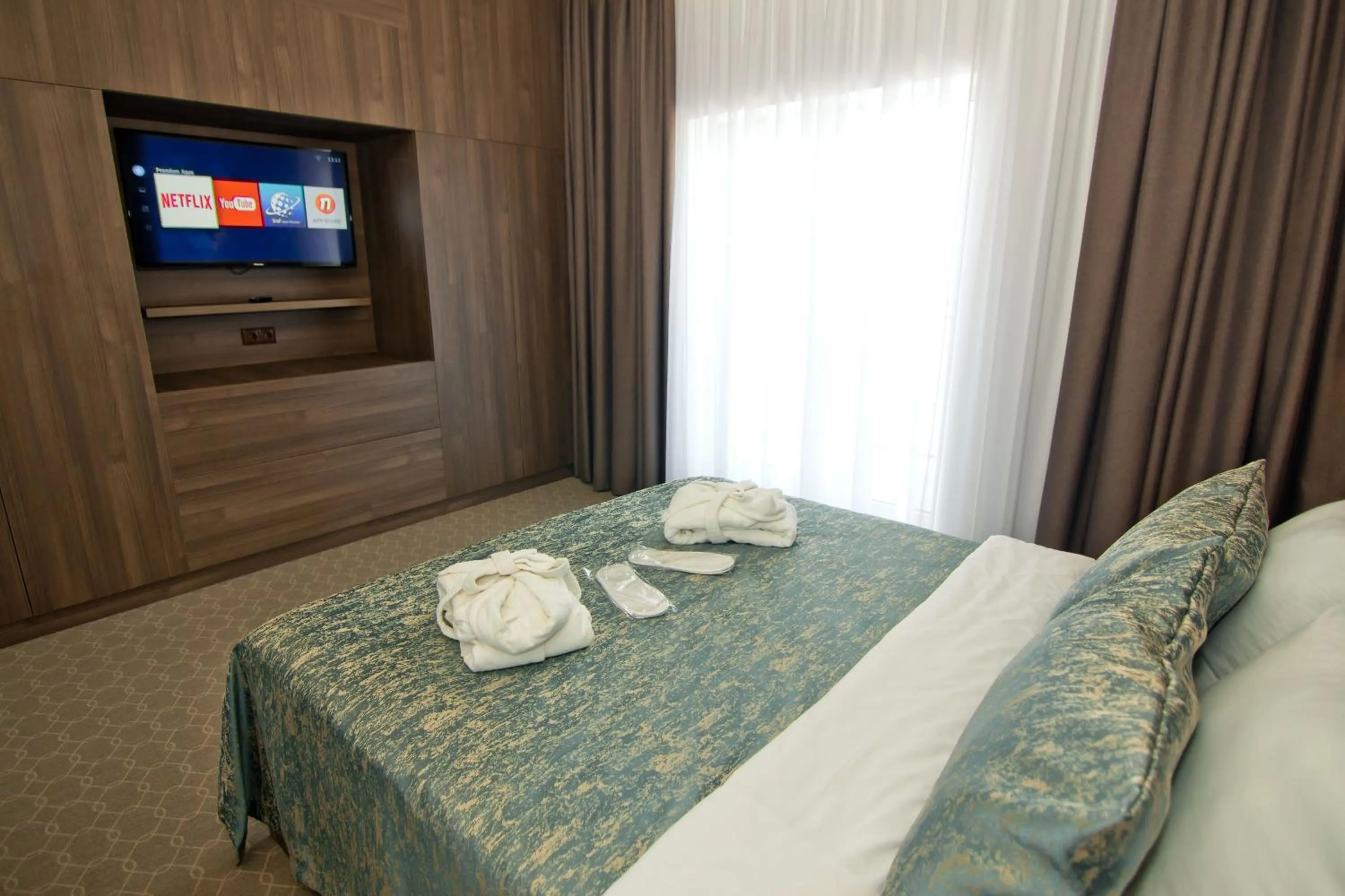 Bedroom, Bed in Sky Inn Batumi