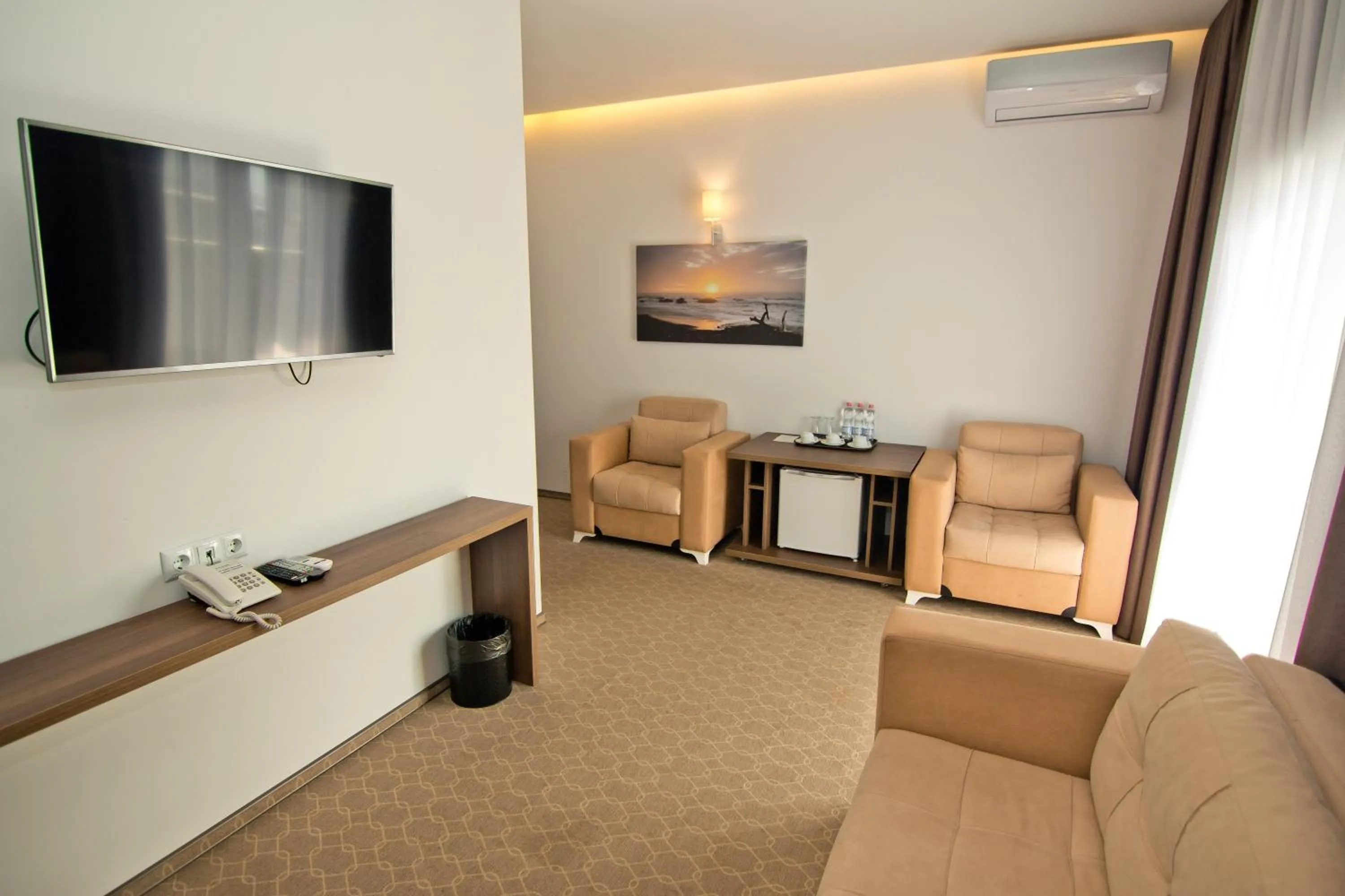 Living room in Sky Inn Batumi