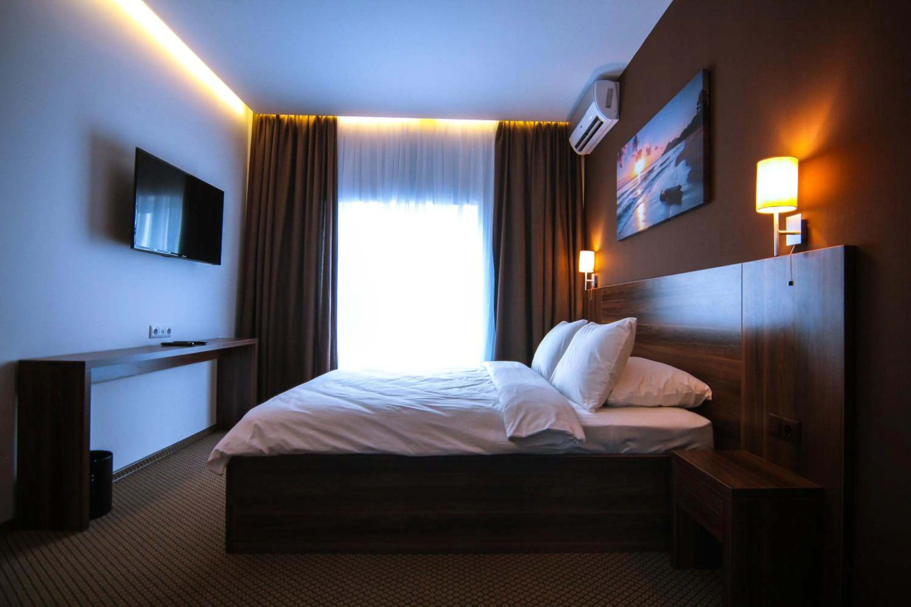 Bedroom, Bed in Sky Inn Batumi