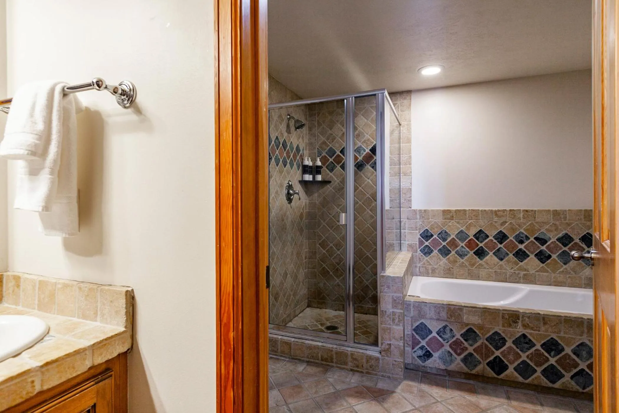 Bathroom in The Caledonian by All Seasons Resort Lodging