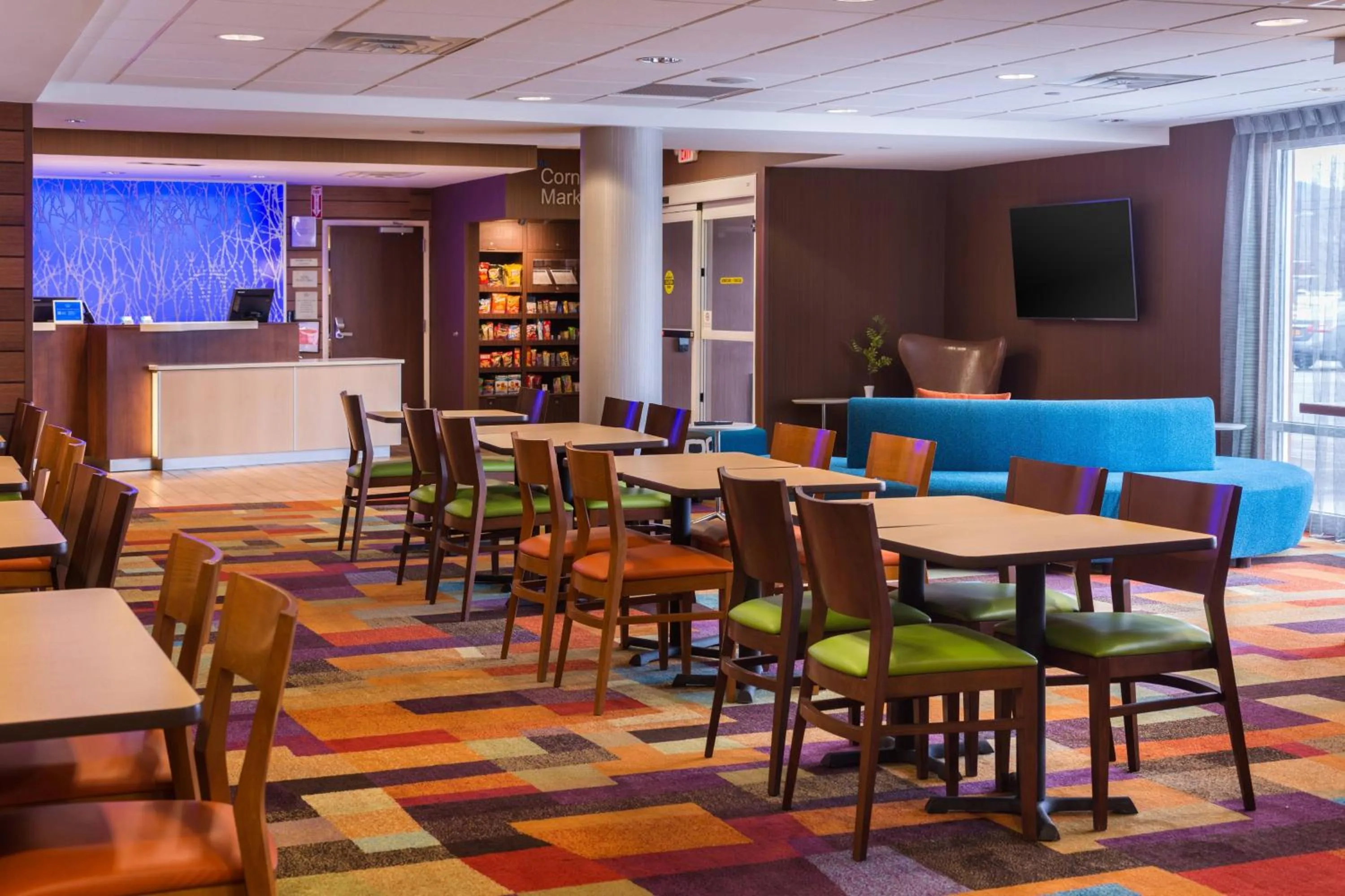 Breakfast in Fairfield Inn & Suites by Marriott Olean