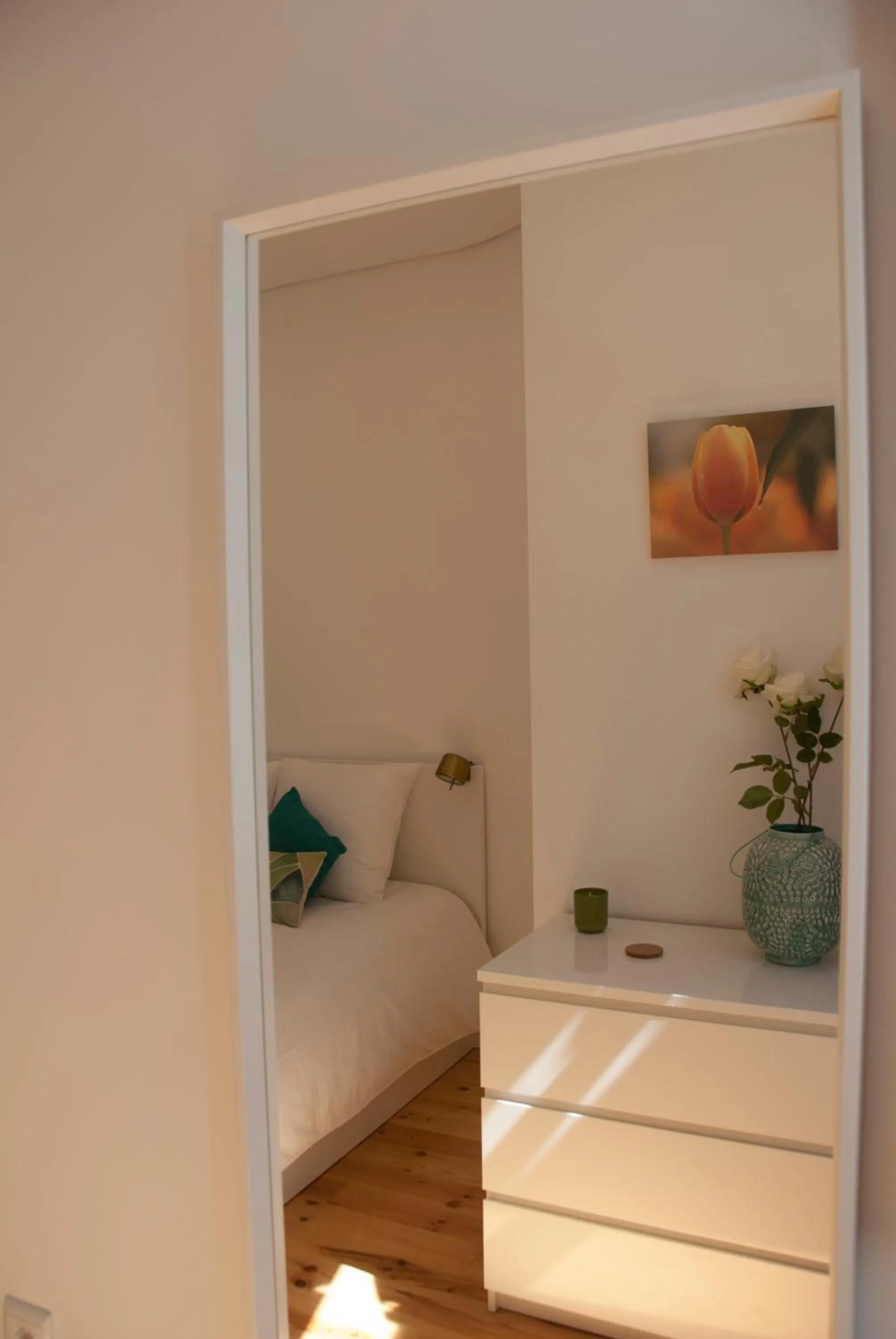 Bed in OportoView Alegria Apartment
