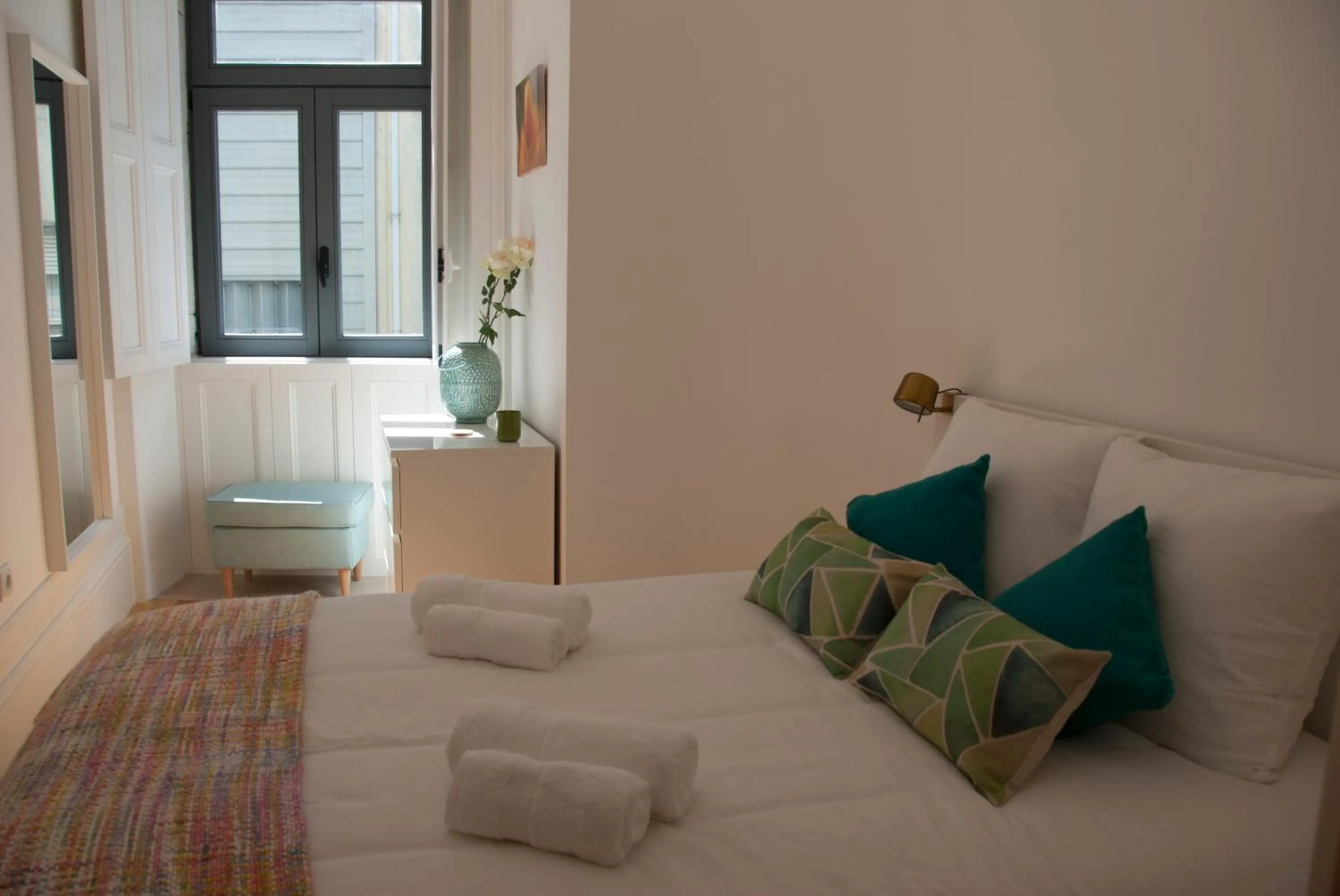 Bed in OportoView Alegria Apartment