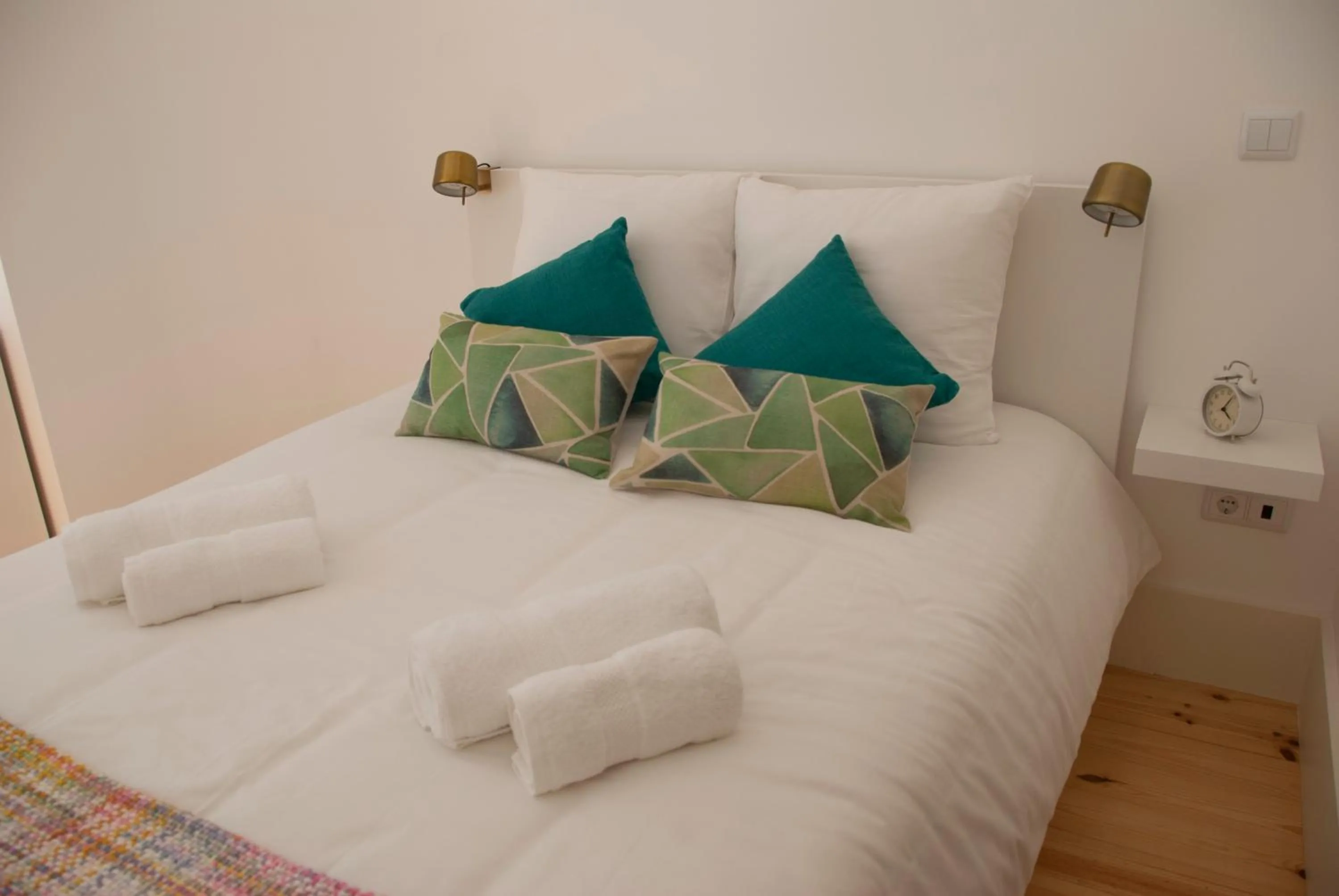 Bed in OportoView Alegria Apartment