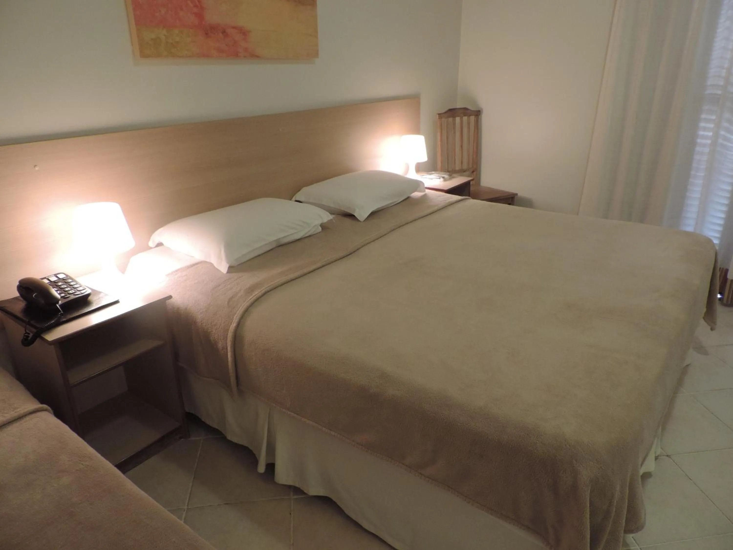 Bed in Hotel Costa Balena-Piscina Aquecida Coberta