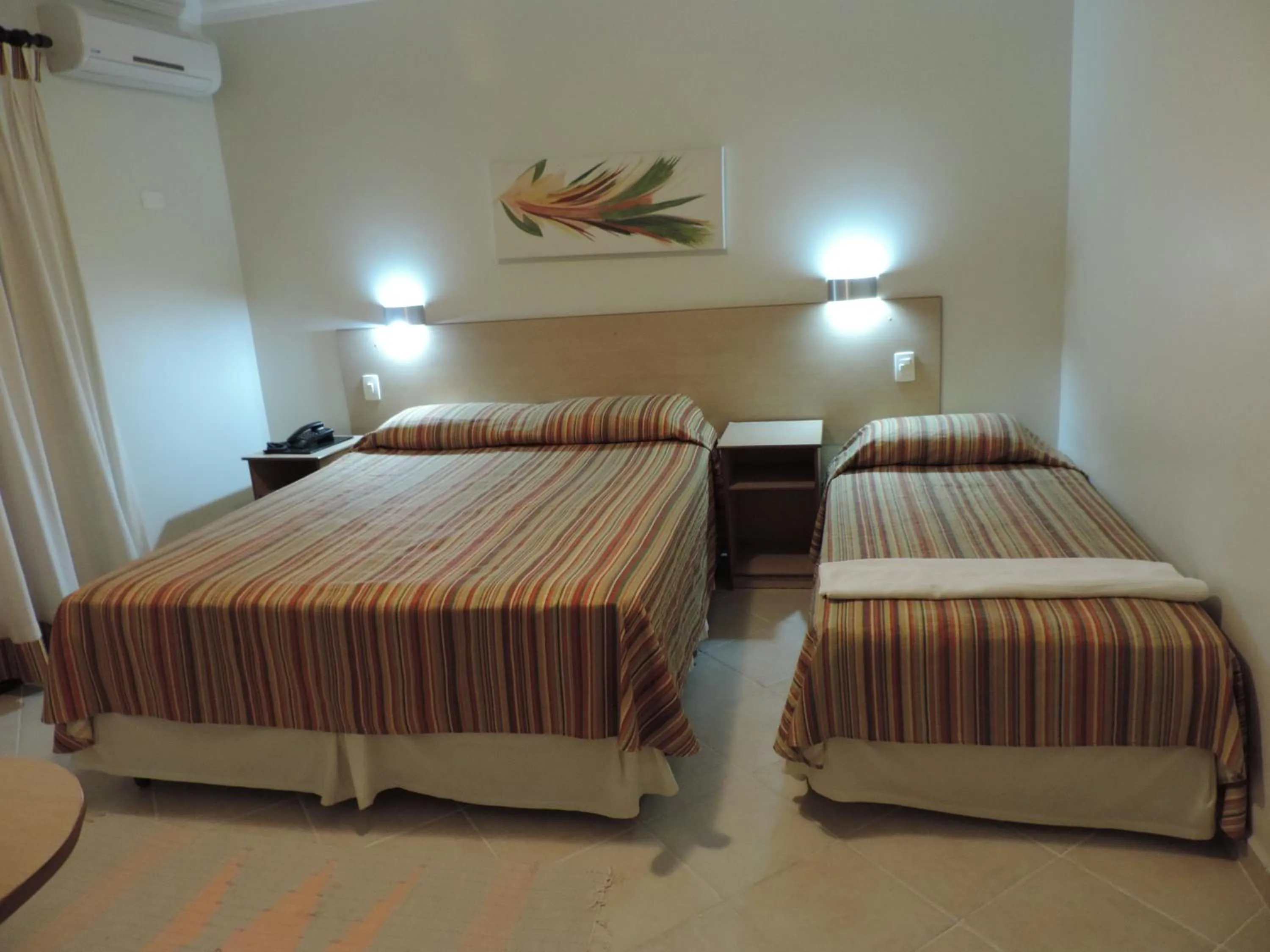 Bed in Hotel Costa Balena-Piscina Aquecida Coberta