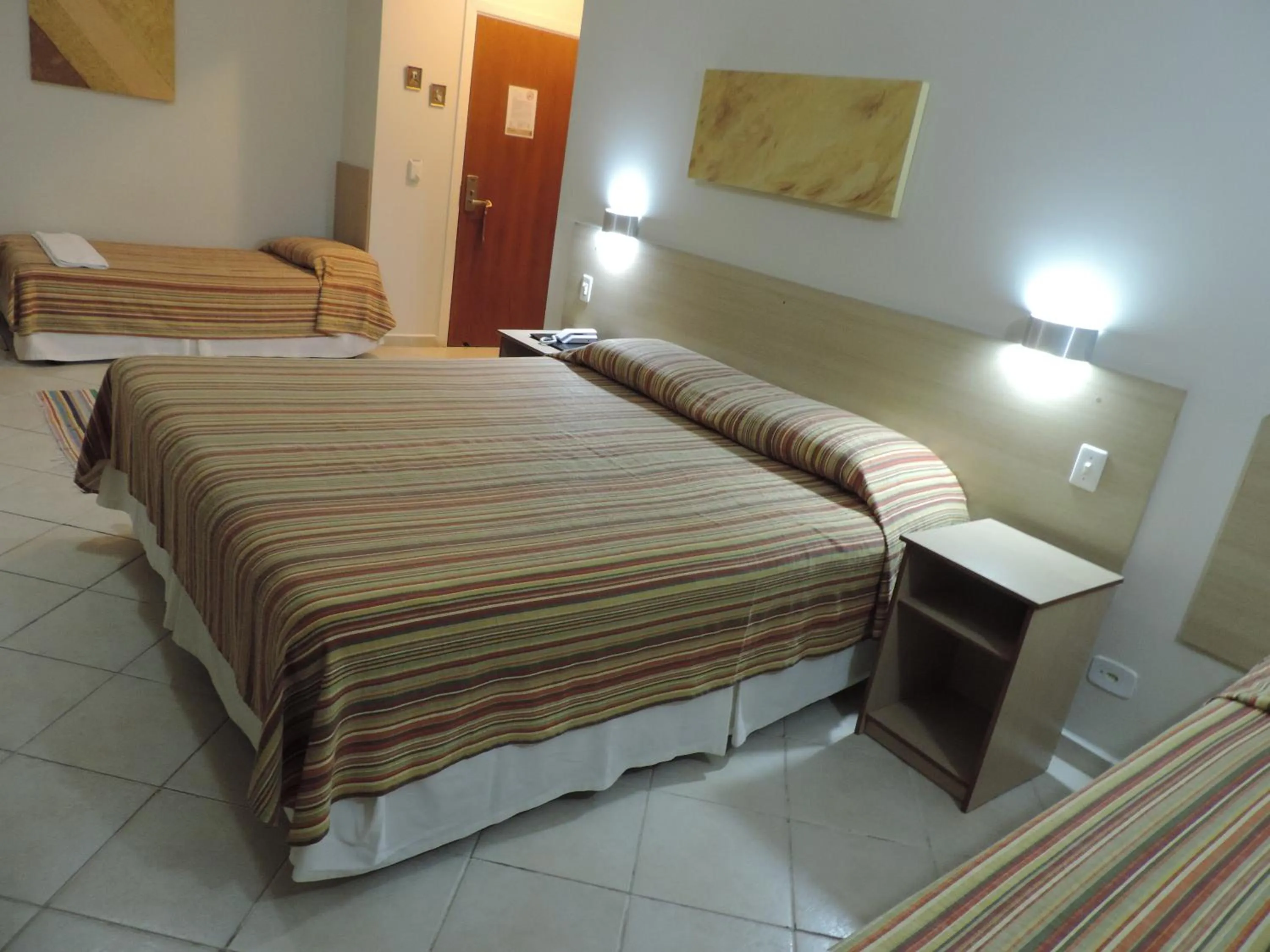 Bed in Hotel Costa Balena-Piscina Aquecida Coberta