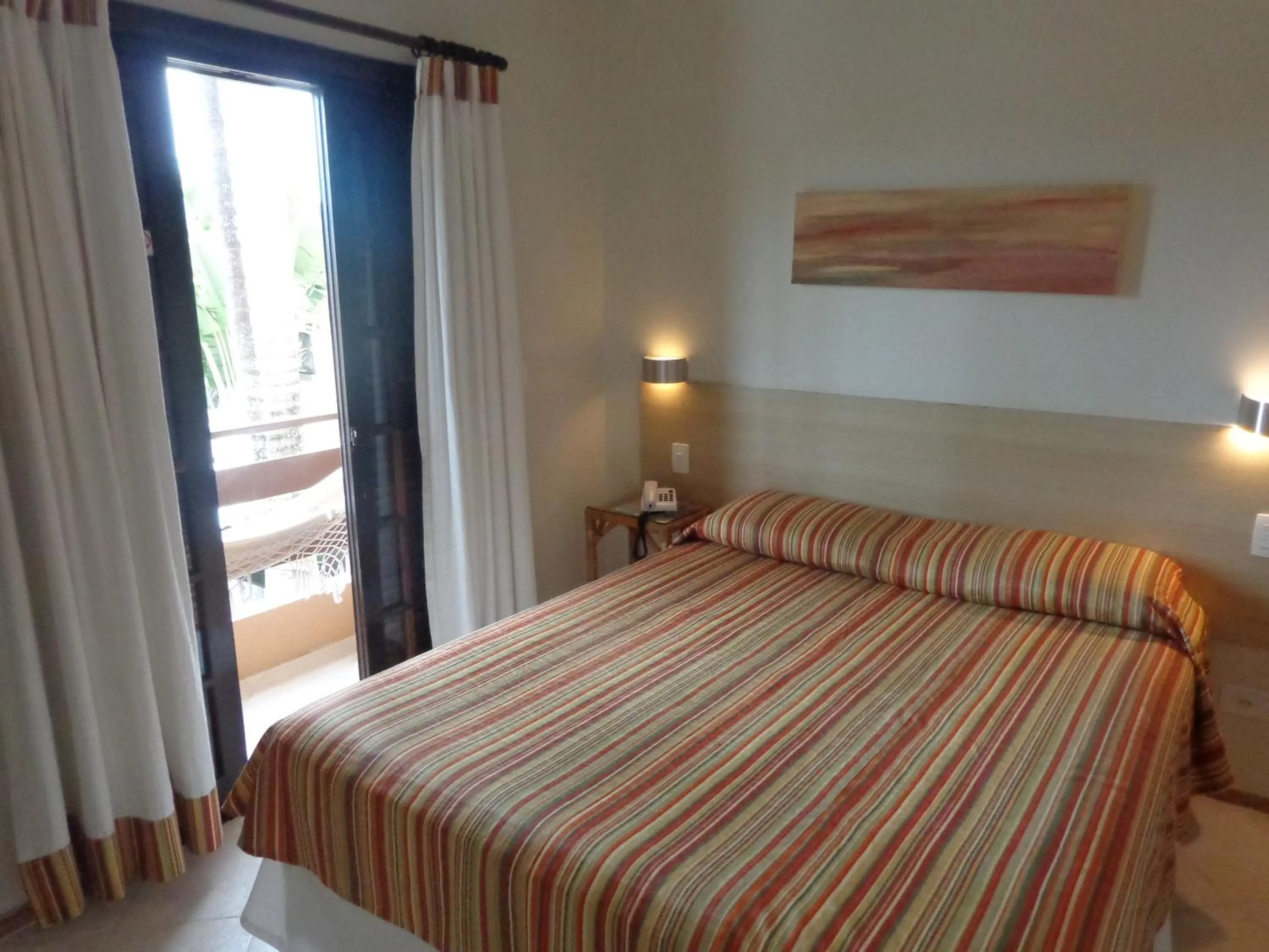 Bed in Hotel Costa Balena-Piscina Aquecida Coberta