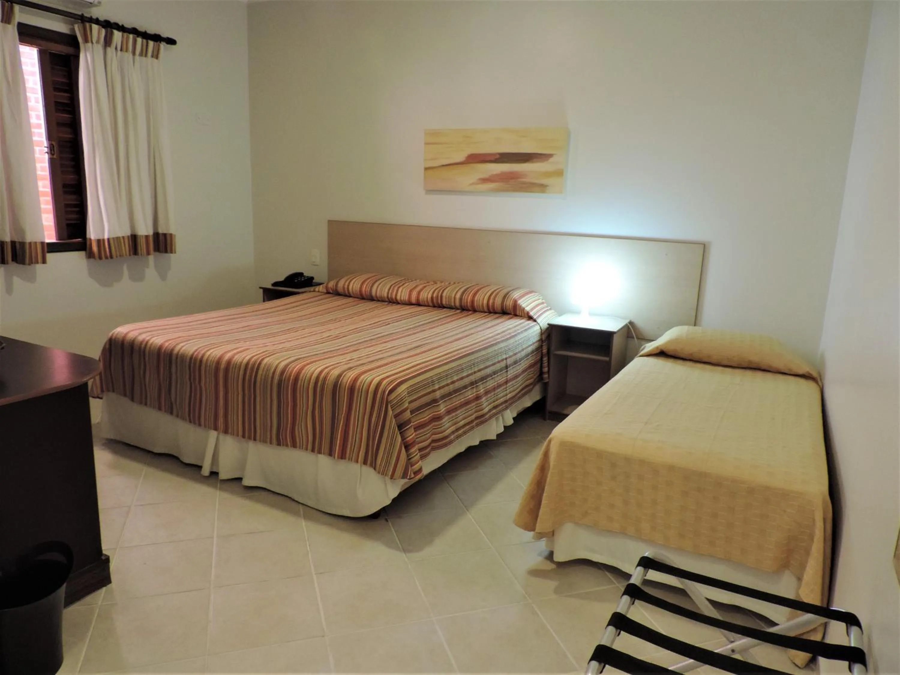 Bed in Hotel Costa Balena-Piscina Aquecida Coberta