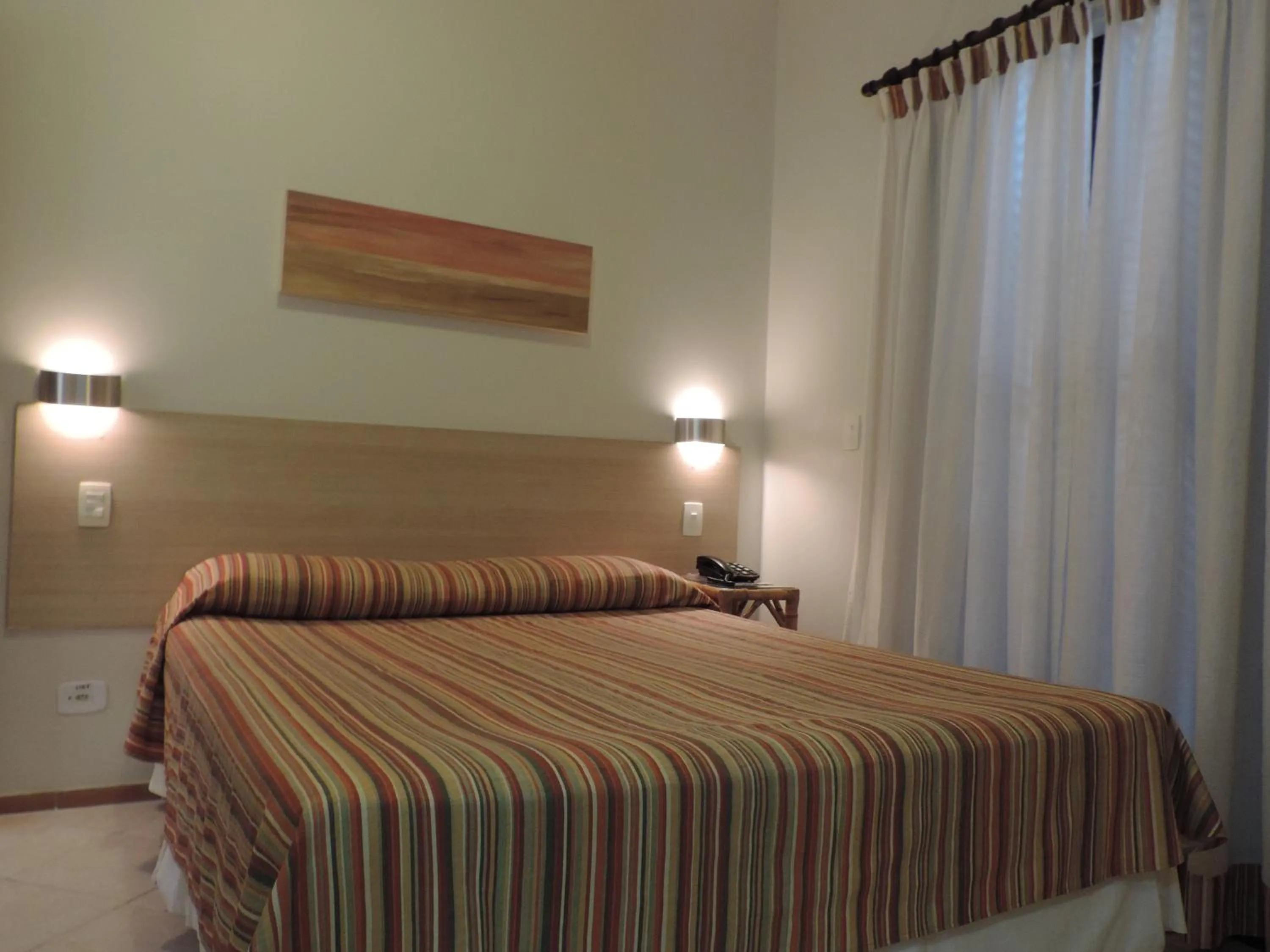 Bed in Hotel Costa Balena-Piscina Aquecida Coberta