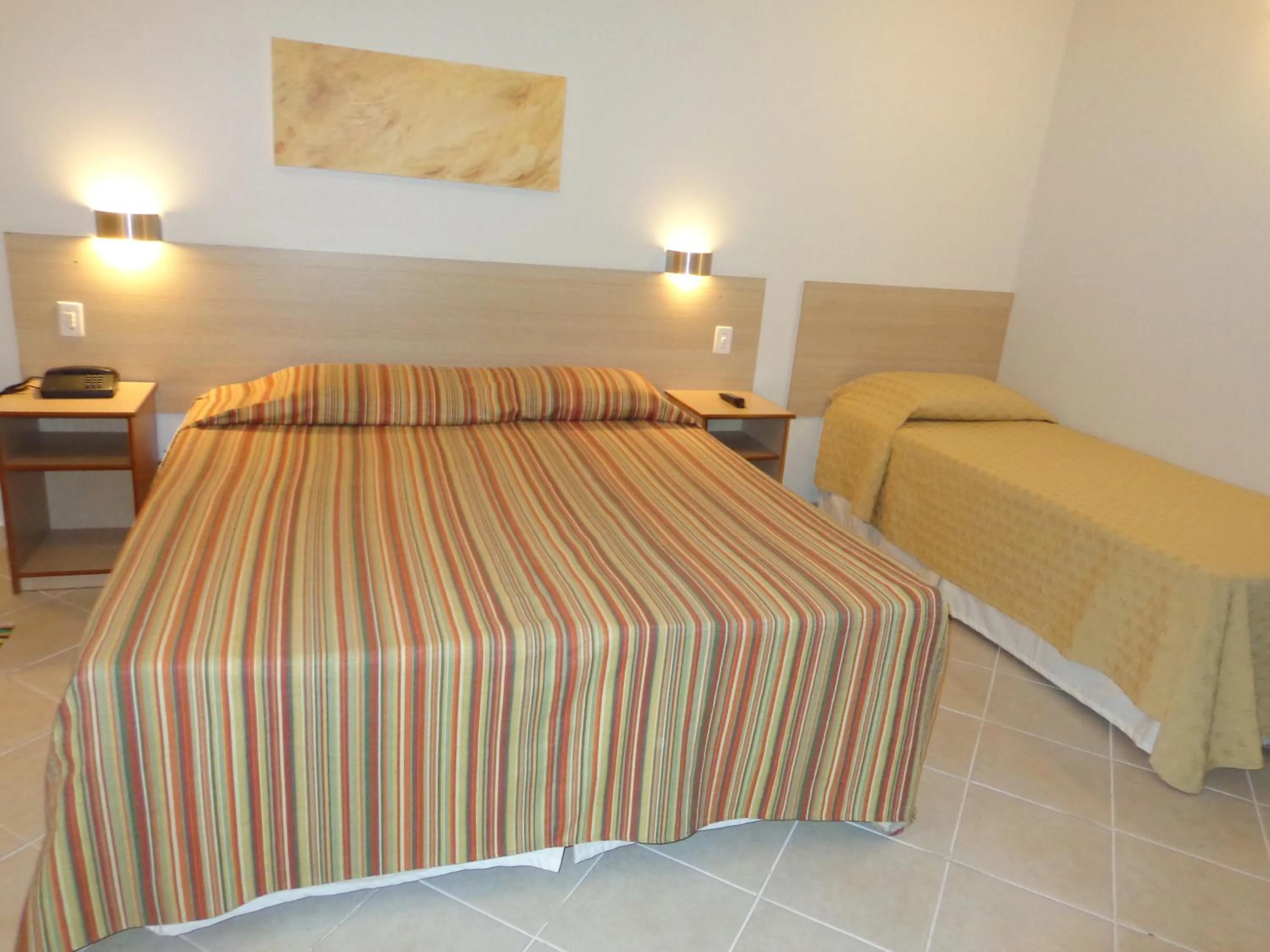 Bed in Hotel Costa Balena-Piscina Aquecida Coberta