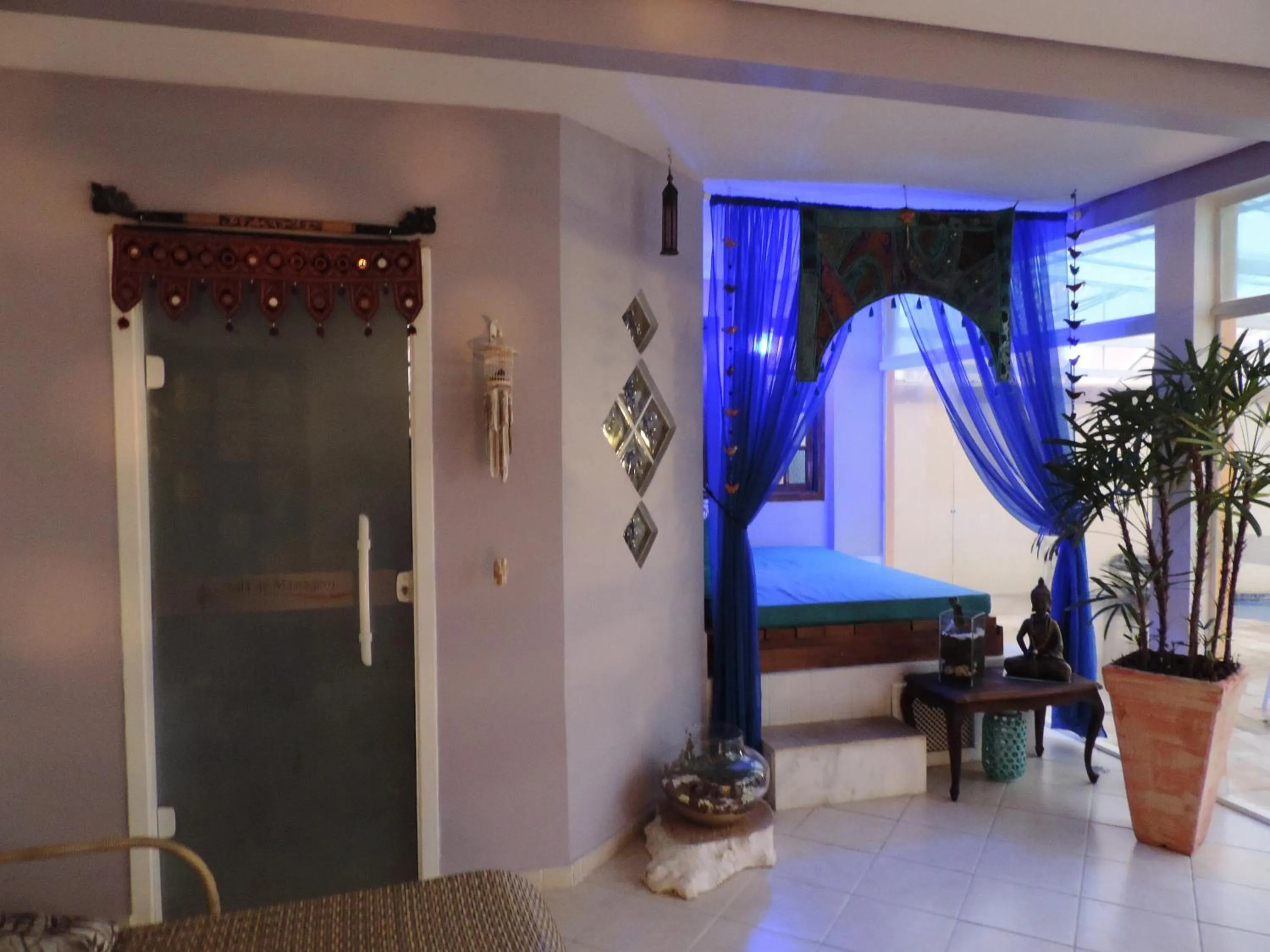 Bed in Hotel Costa Balena-Piscina Aquecida Coberta