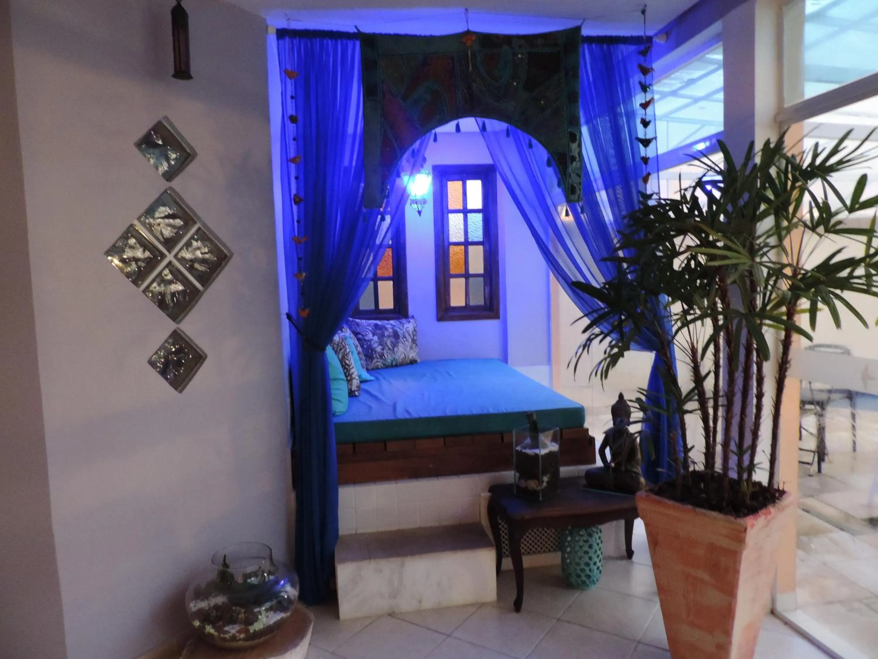 Bed in Hotel Costa Balena-Piscina Aquecida Coberta