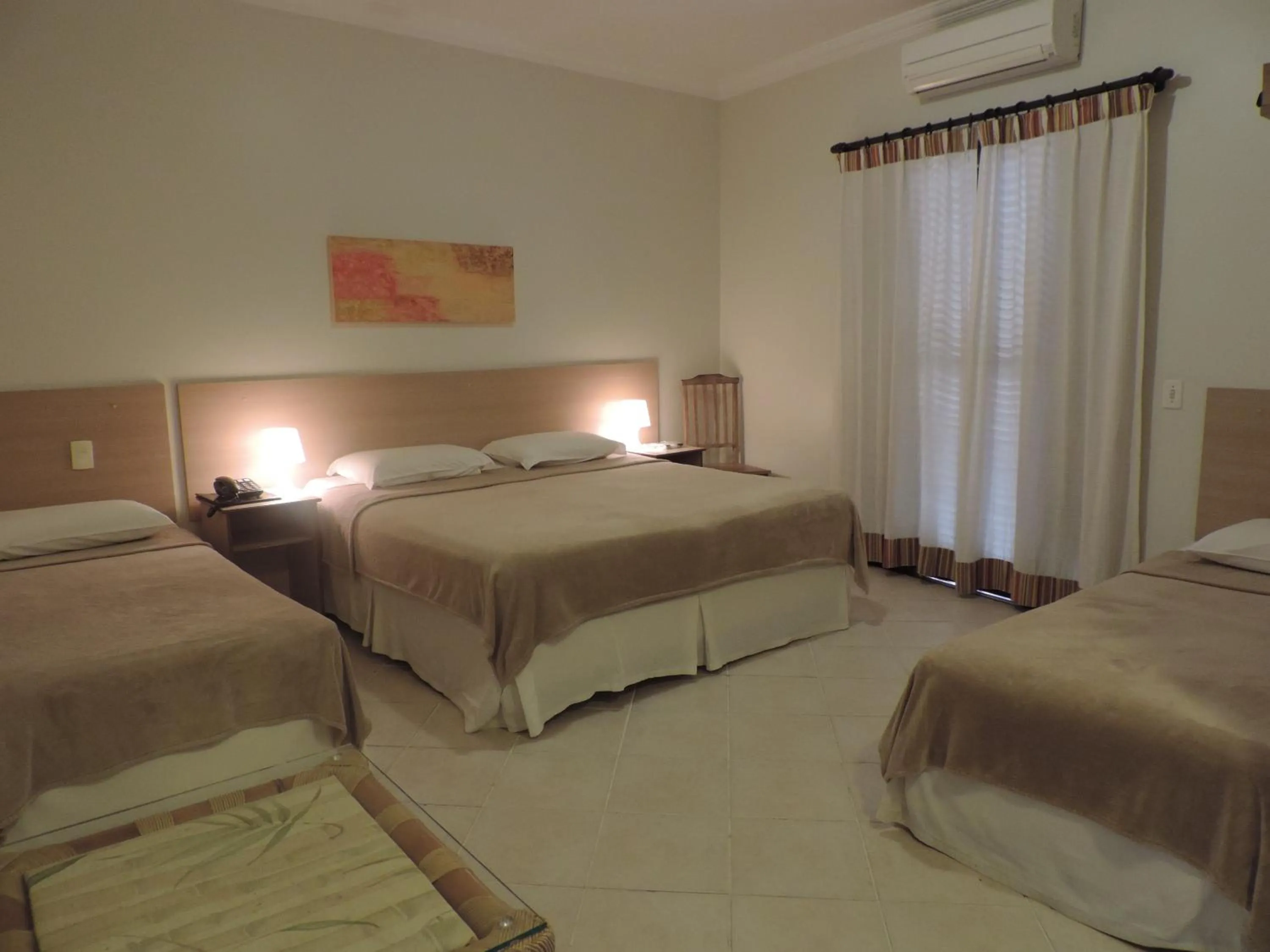 Bed in Hotel Costa Balena-Piscina Aquecida Coberta