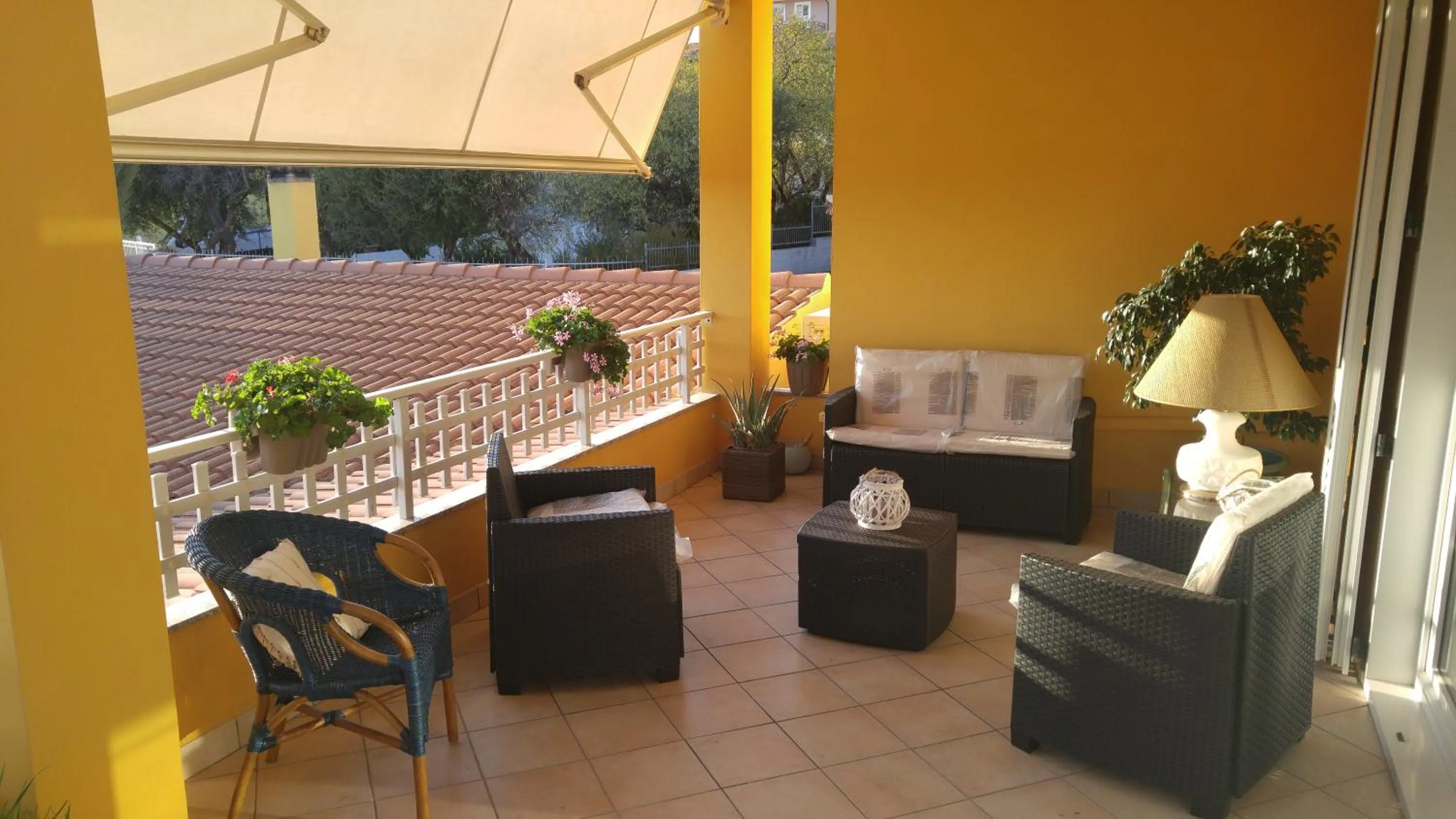 Balcony/Terrace in B&B Benjamin