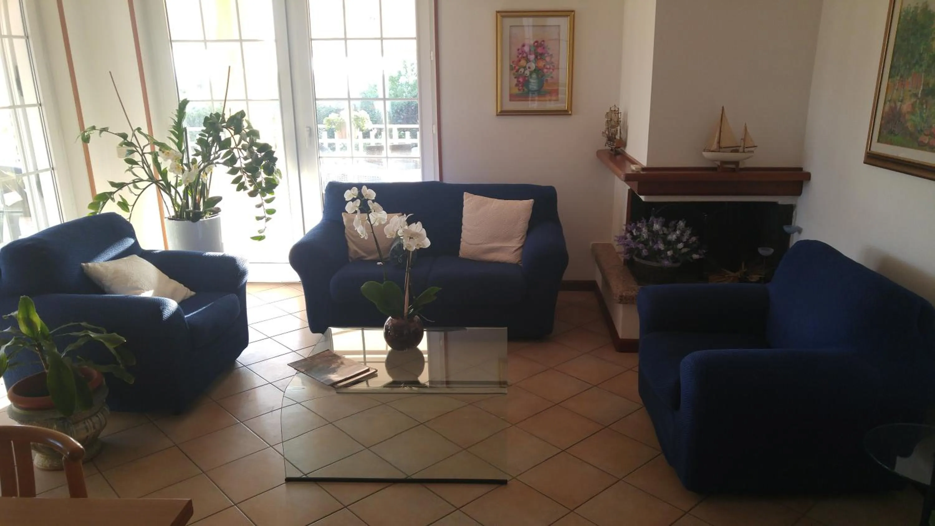 Living room in B&B Benjamin