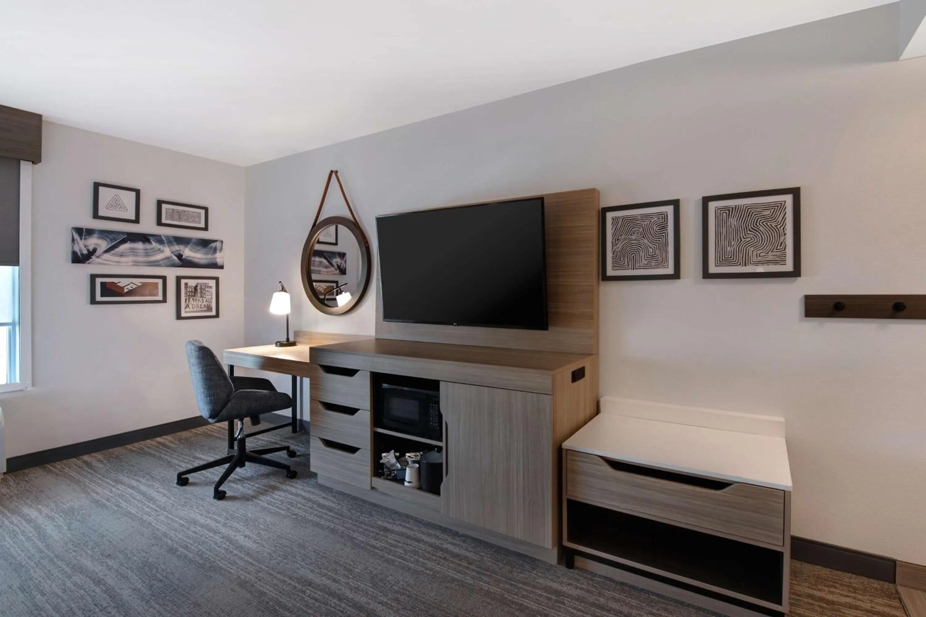 Bedroom, Bed in Hampton Inn Anderson/Alliance Business Park