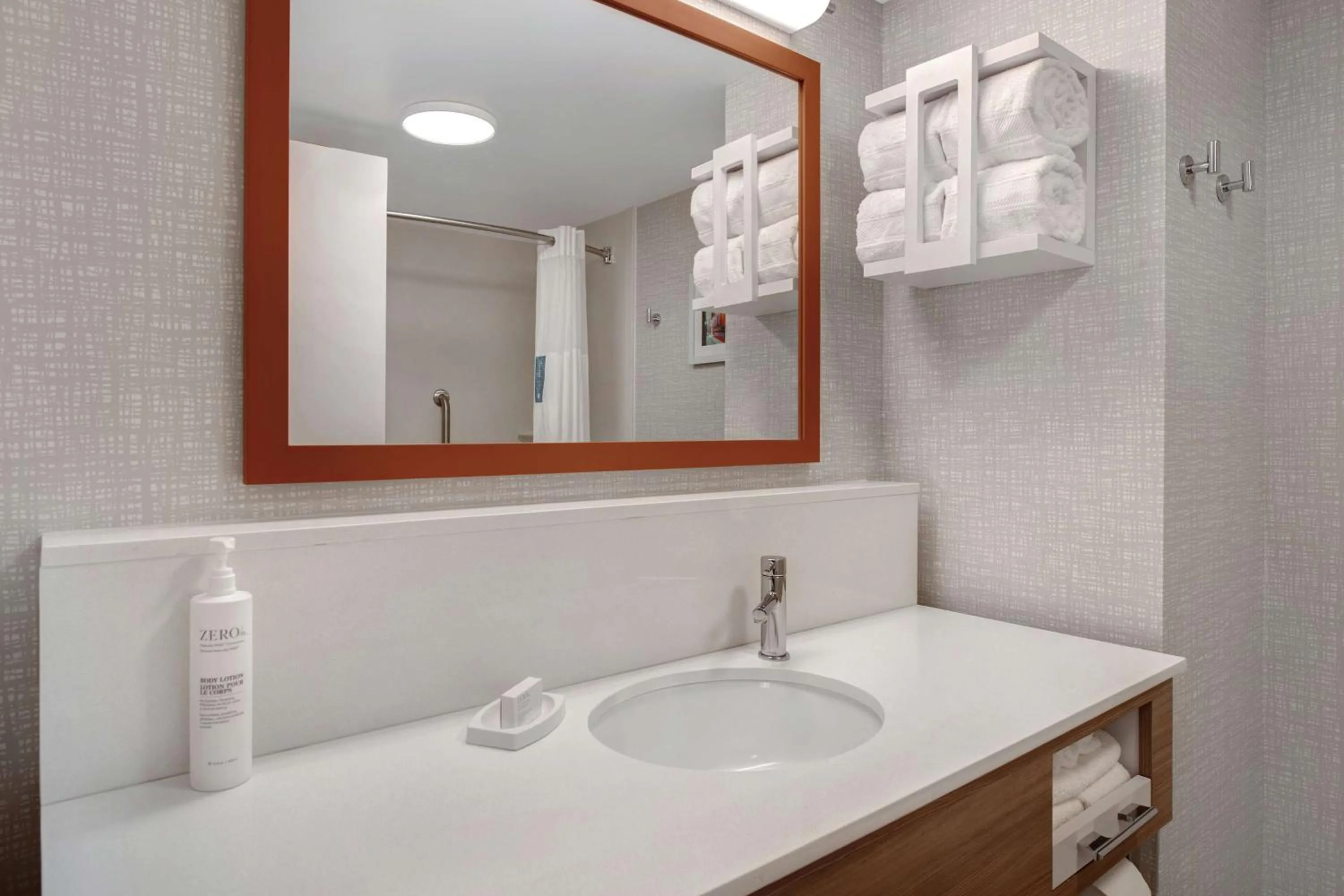 Bathroom in Hampton Inn Anderson/Alliance Business Park