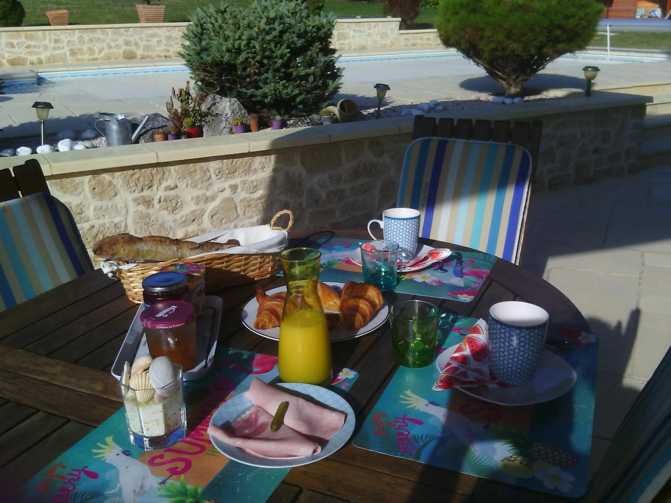 Breakfast in Villa Le Clos de Mosny