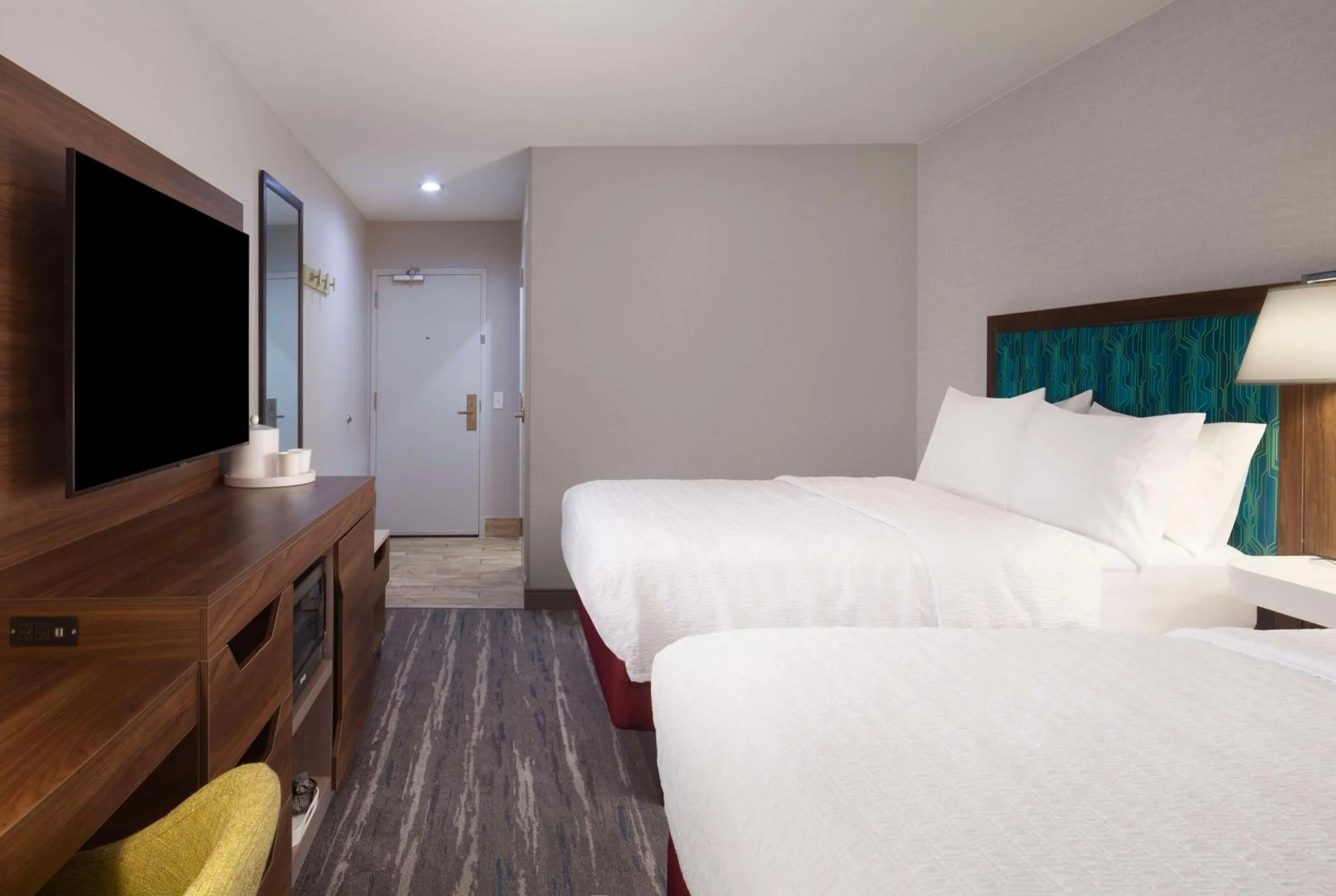 Bed in Hampton Inn Athens