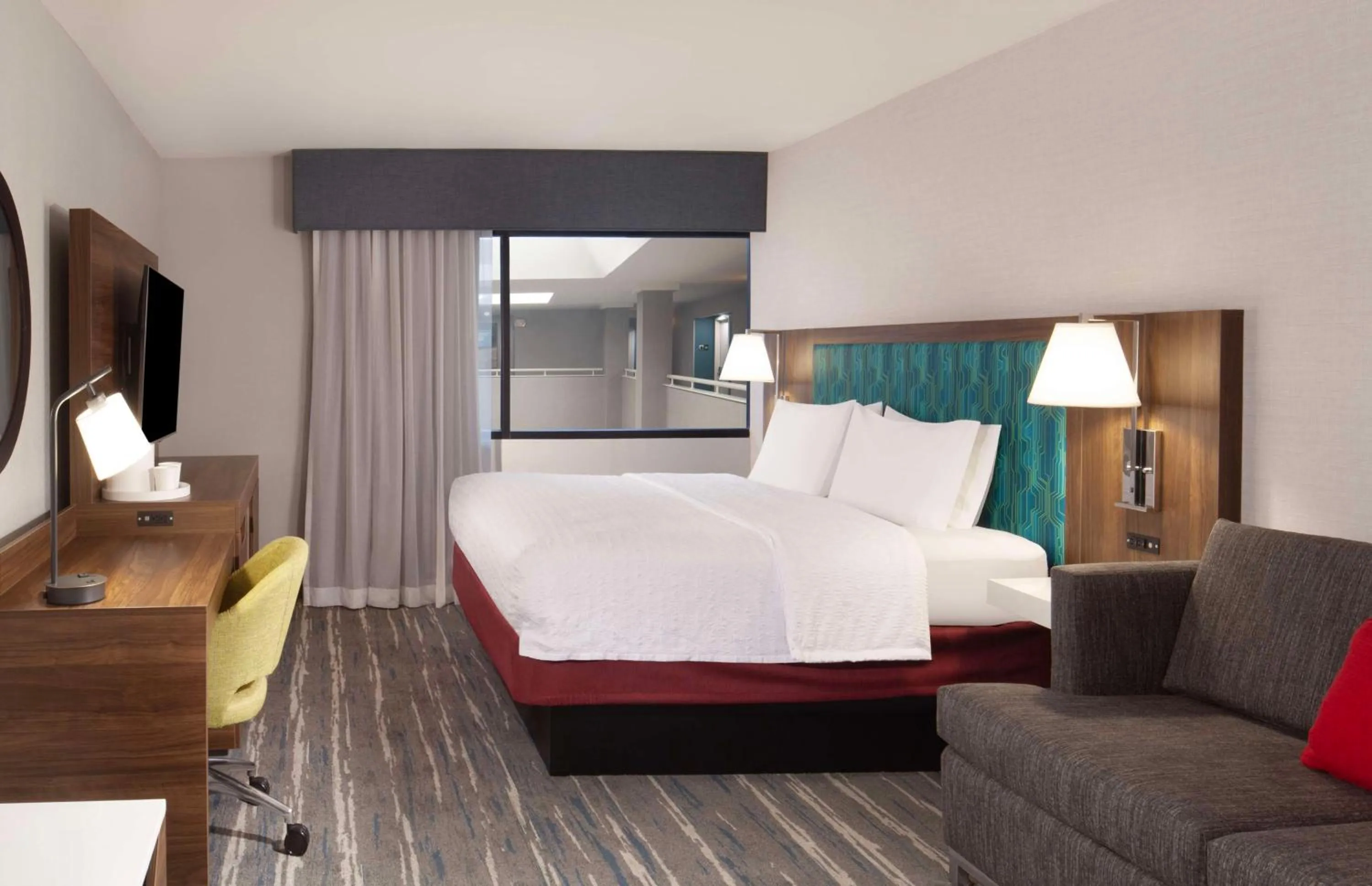 Bed in Hampton Inn Athens