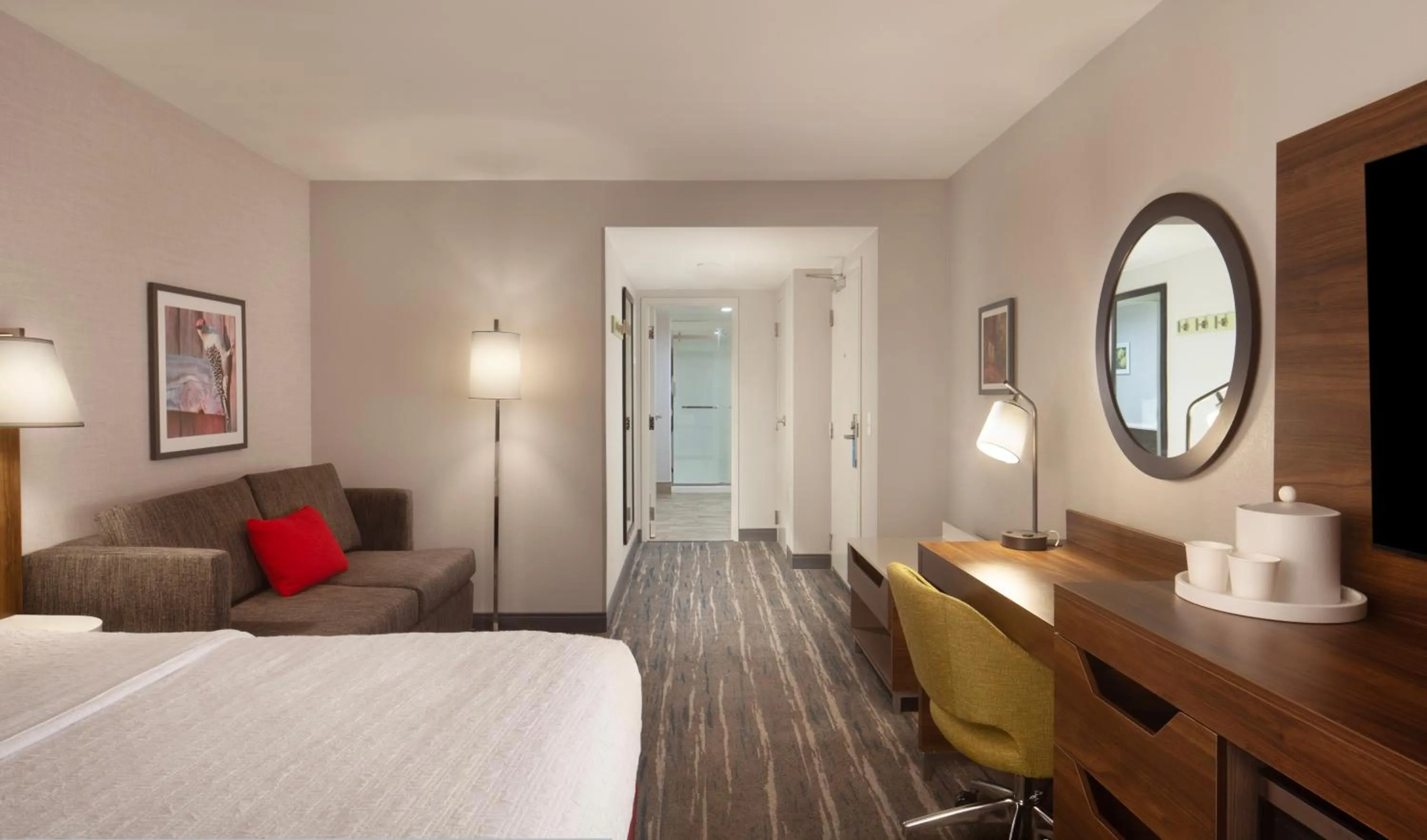 Bedroom, Bed in Hampton Inn Athens