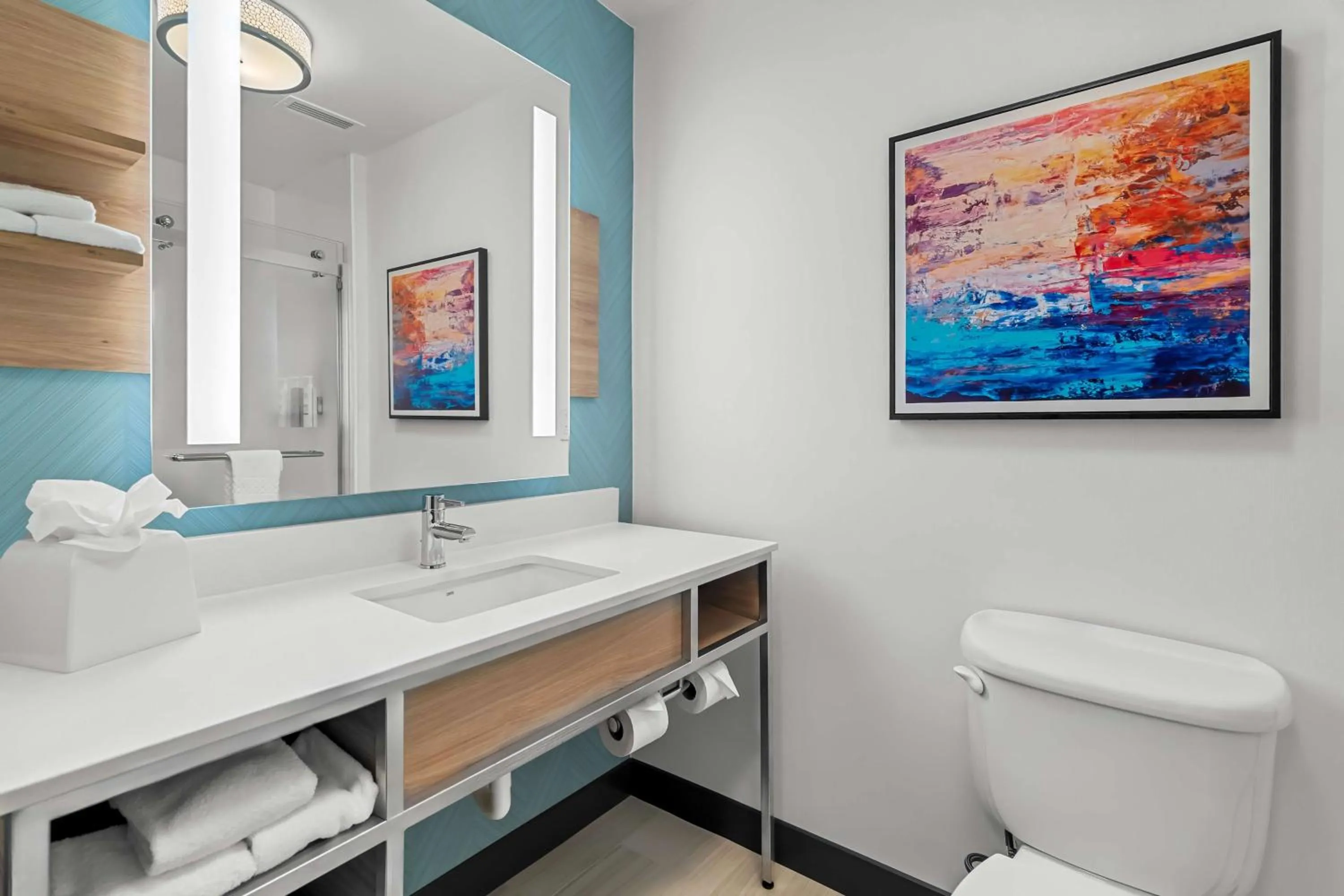 Bathroom in Hilton Garden Inn Cartersville