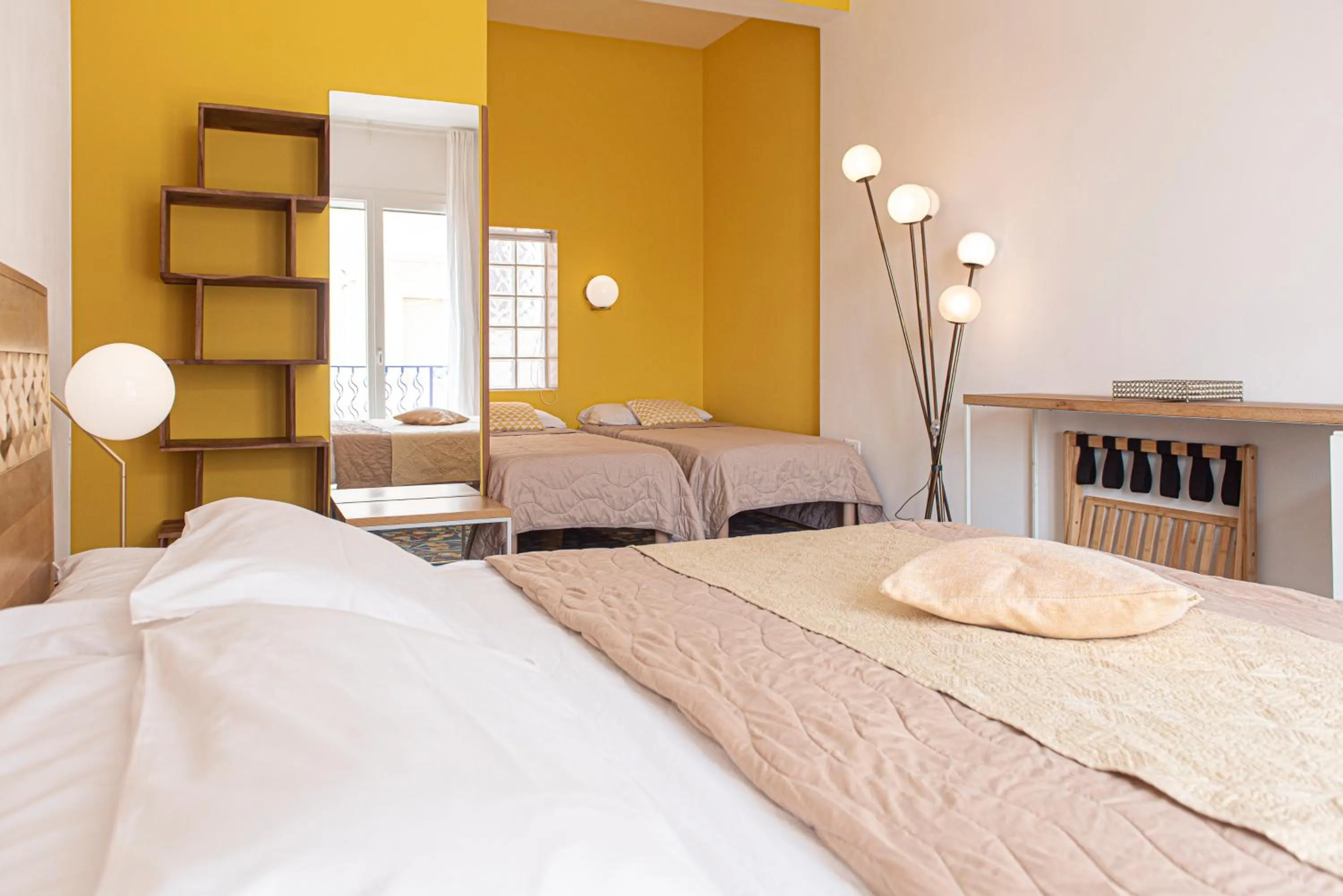 Bed in B&B Le Bateau Bleu Adults Only 12 plus