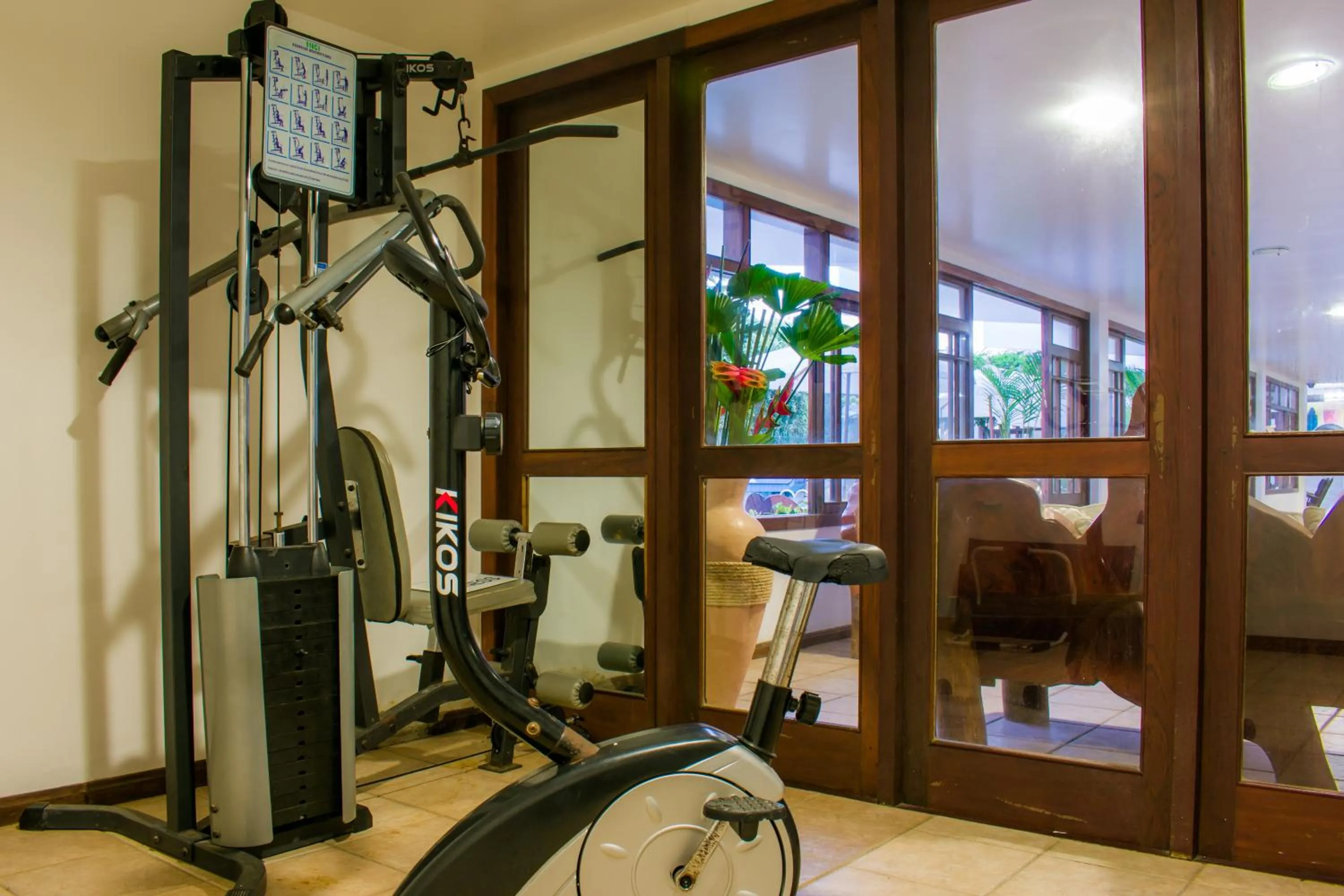 Fitness centre/facilities in Poty Praia Hotel