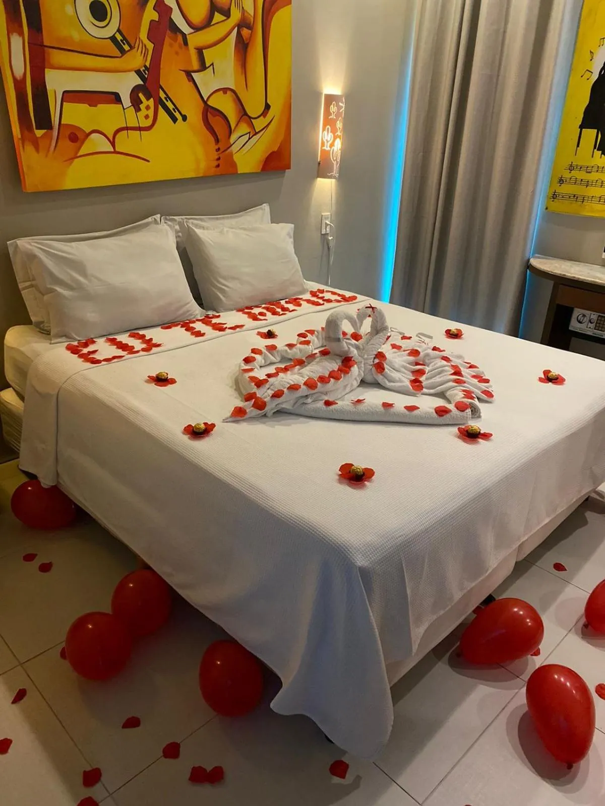 Bedroom, Bed in Hotel Encontro do Sol