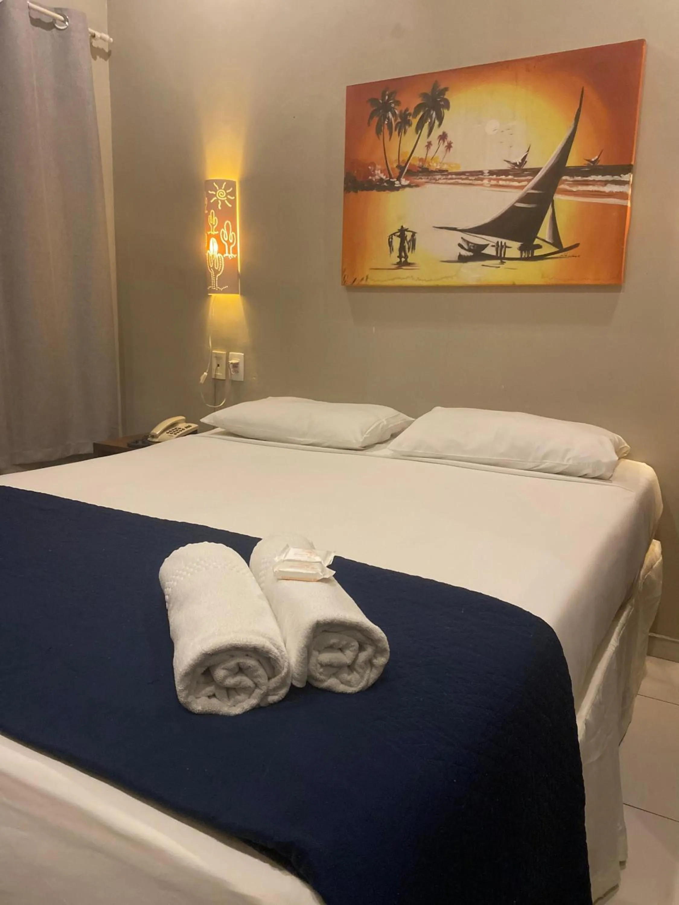 Bedroom, Bed in Hotel Encontro do Sol