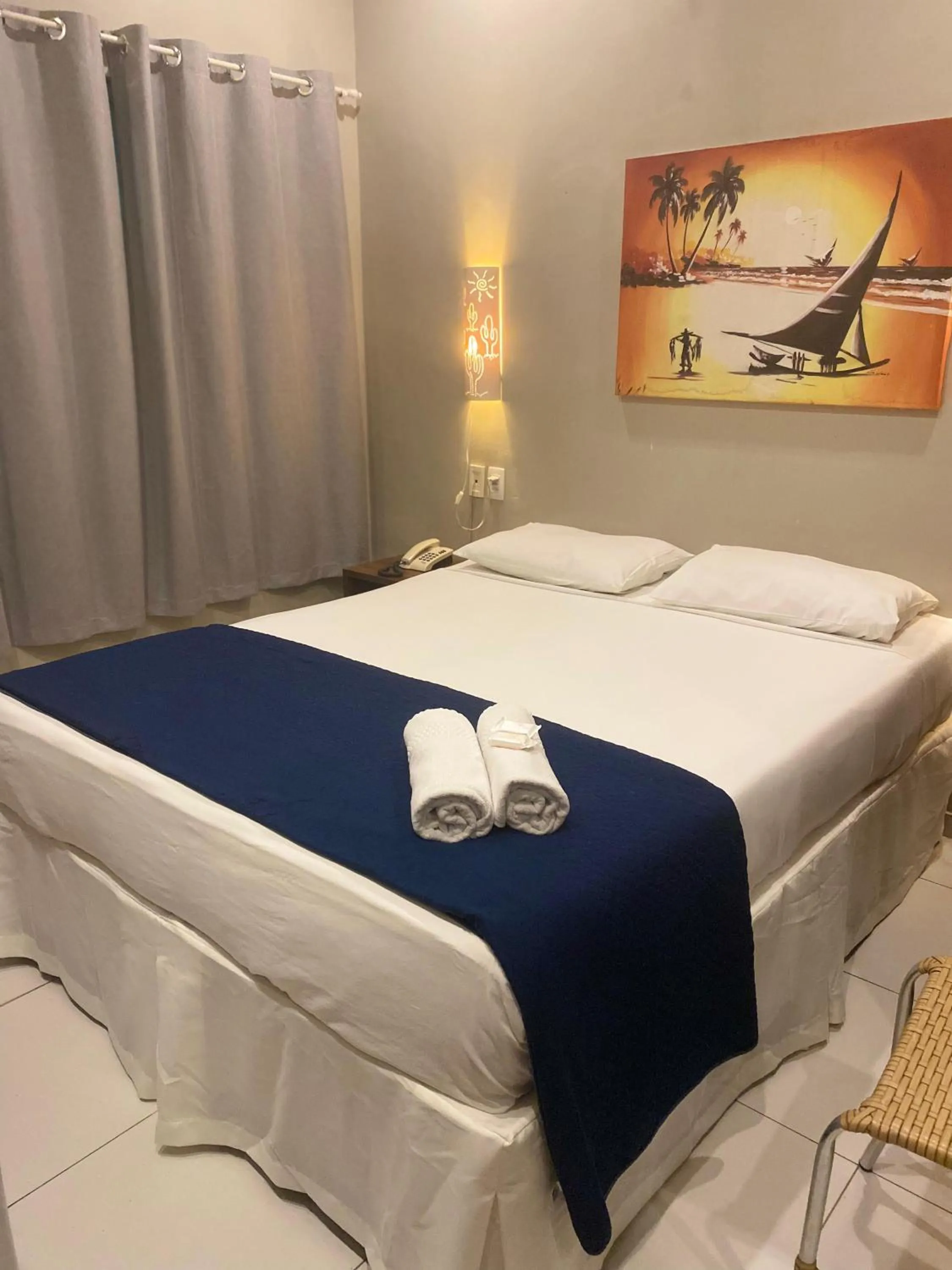 Bedroom, Bed in Hotel Encontro do Sol