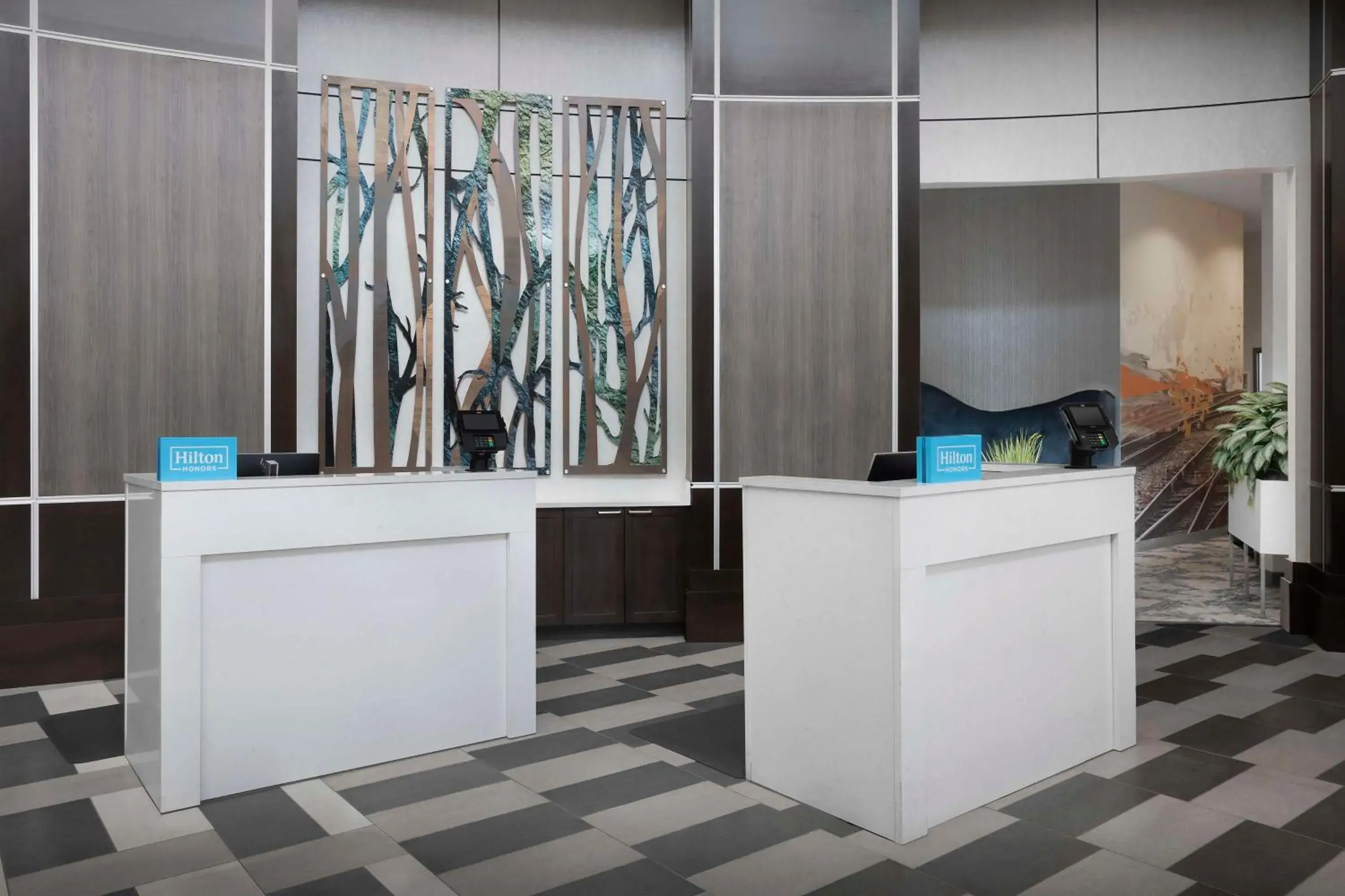 Lobby or reception in Embassy Suites Atlanta - Kennesaw Town Center Lobby or reception in Embassy Suites Atlanta - Kennesaw Town Center