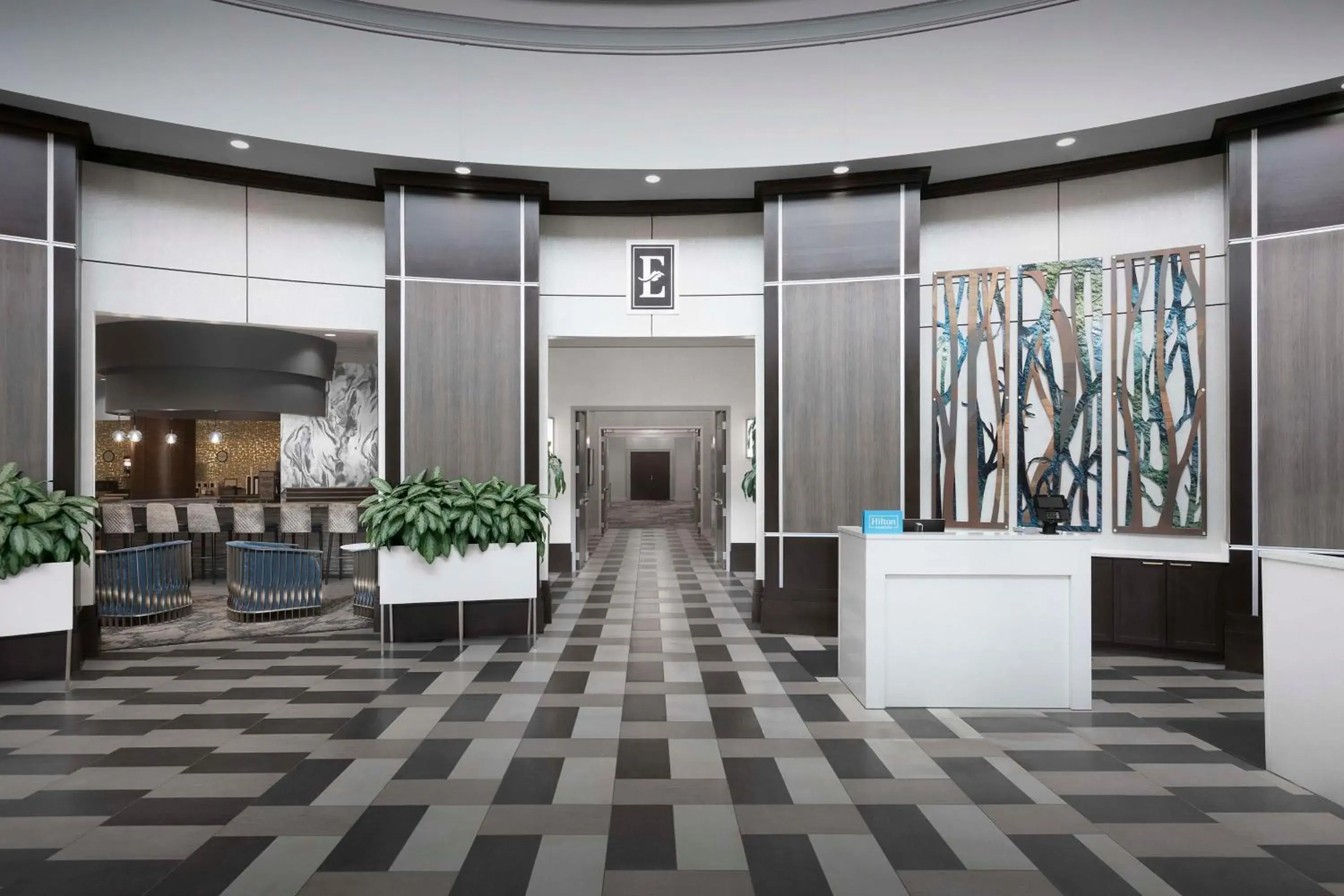 Lobby or reception in Embassy Suites Atlanta - Kennesaw Town Center Lobby or reception in Embassy Suites Atlanta - Kennesaw Town Center