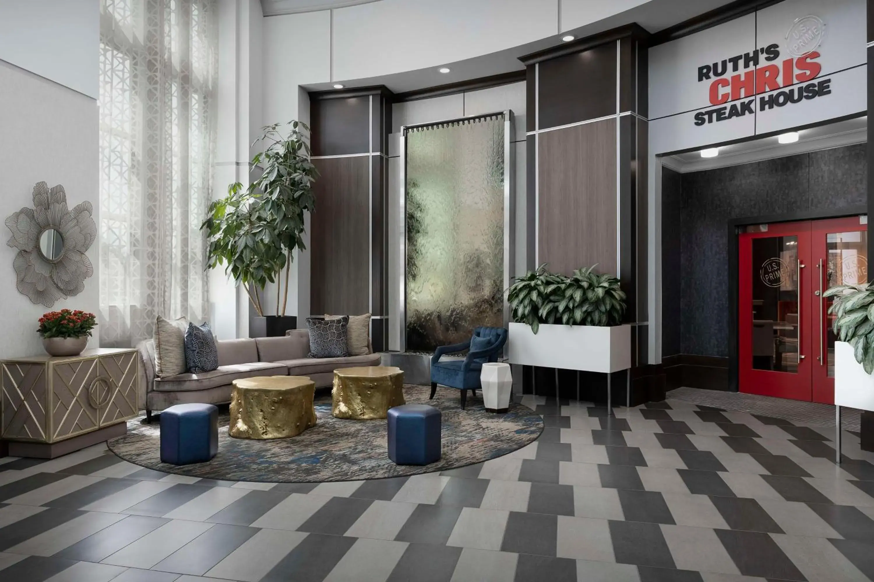 Lobby or reception in Embassy Suites Atlanta - Kennesaw Town Center Lobby or reception in Embassy Suites Atlanta - Kennesaw Town Center