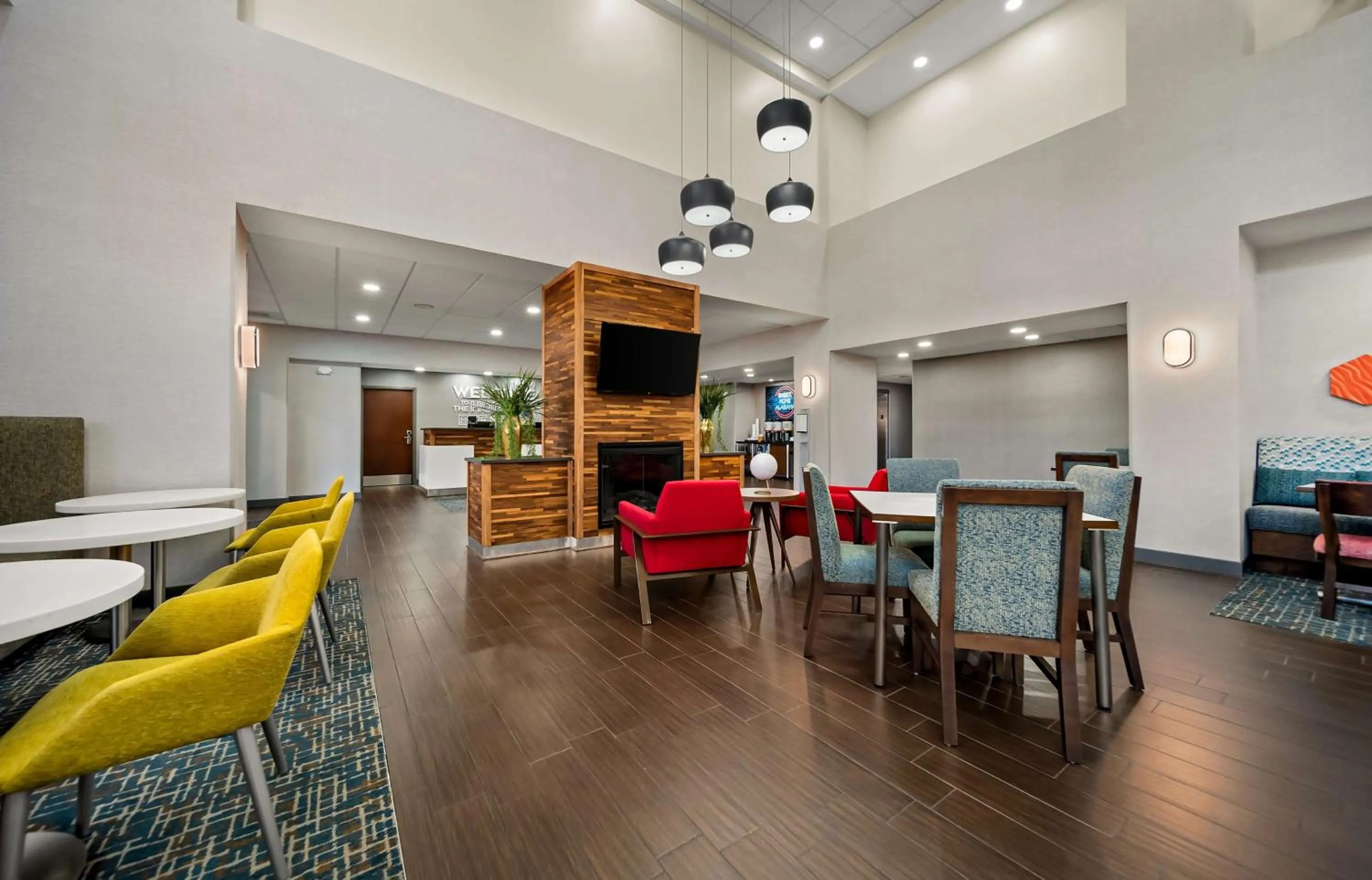 Lobby or reception in Hampton Inn & Suites Opelika-I-85 Auburn Area