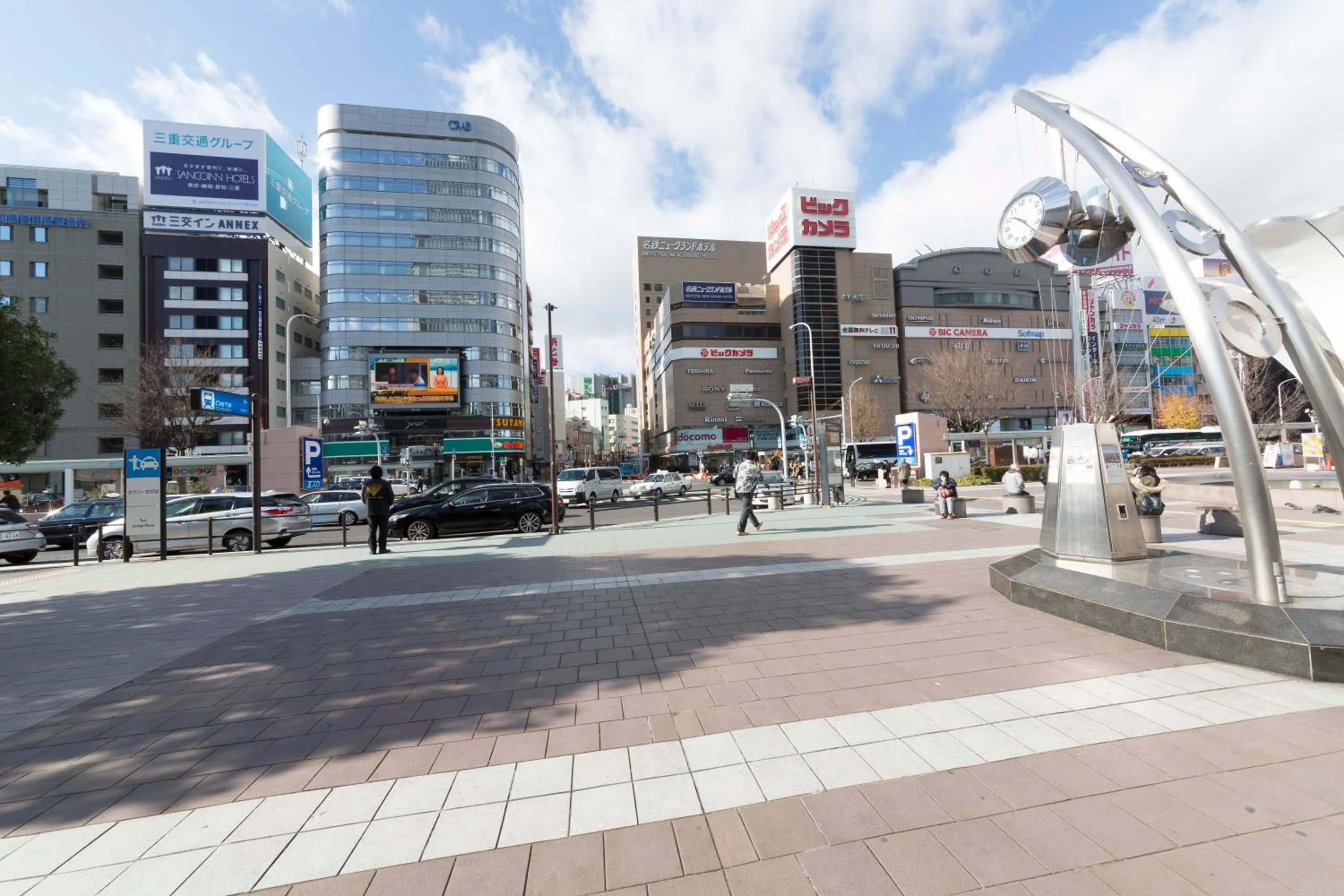 Property building in Sanco Inn Nagoya Shinkansen-guchi Annex