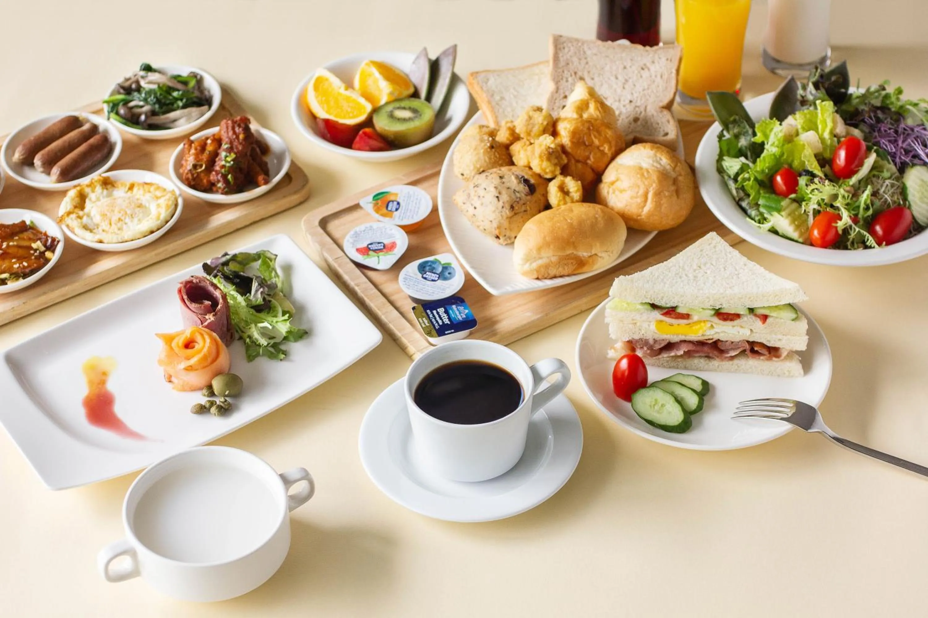 Breakfast in Kilin Hotel, JiaoXi