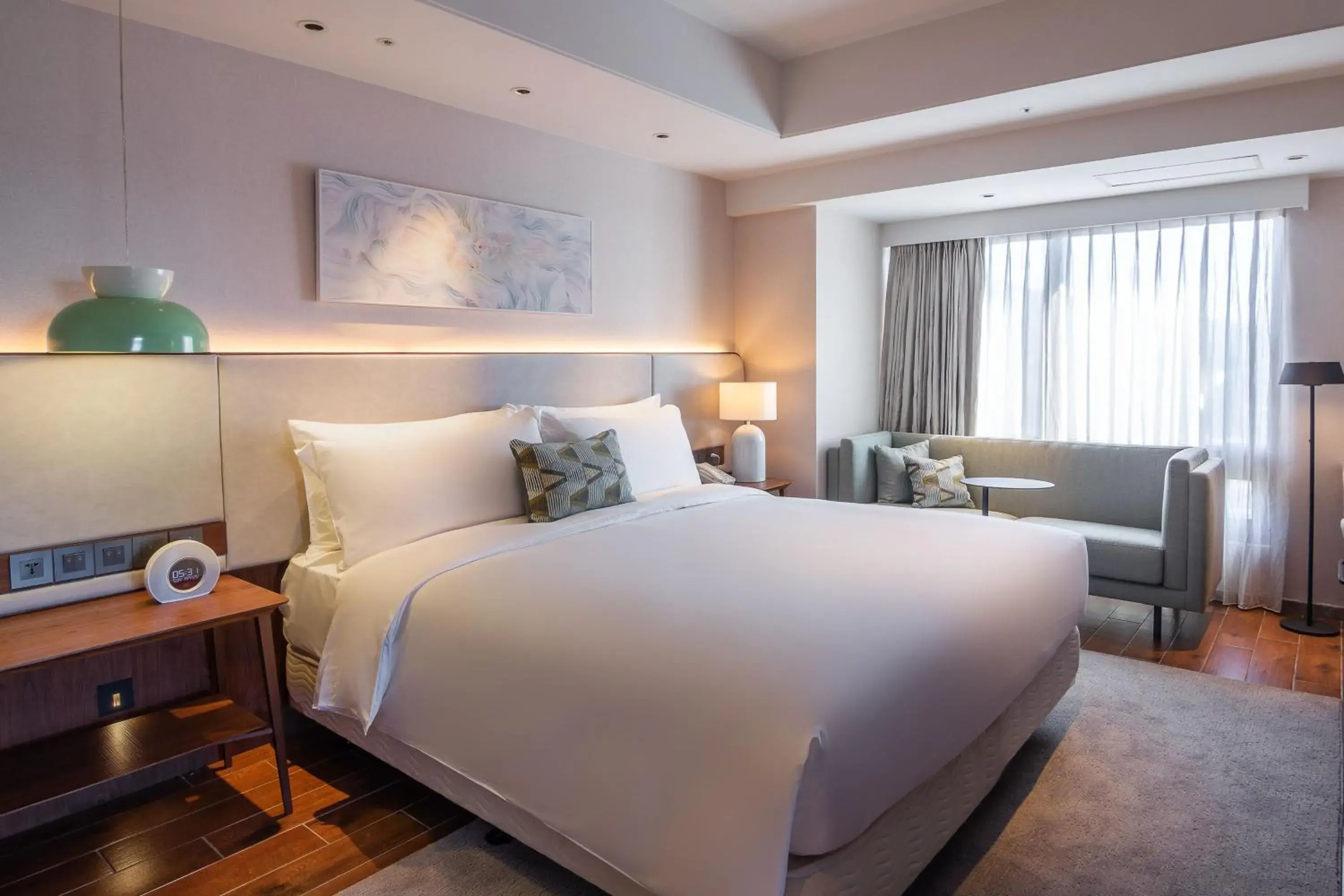 Photo of the whole room, Bed in Kilin Hotel, JiaoXi Photo of the whole room, Bed in Kilin Hotel, JiaoXi