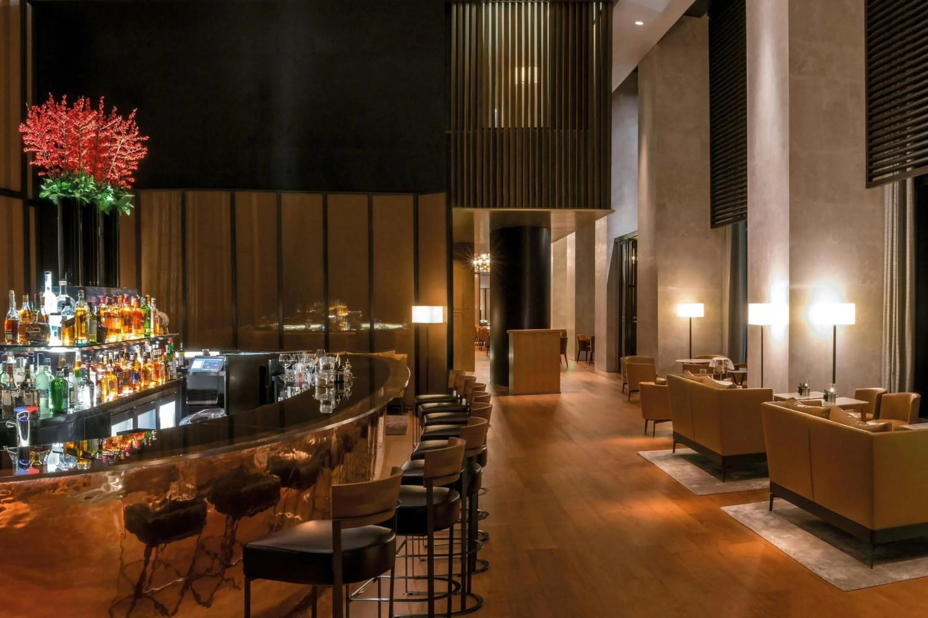 Lounge or bar in Bvlgari Hotel Beijing