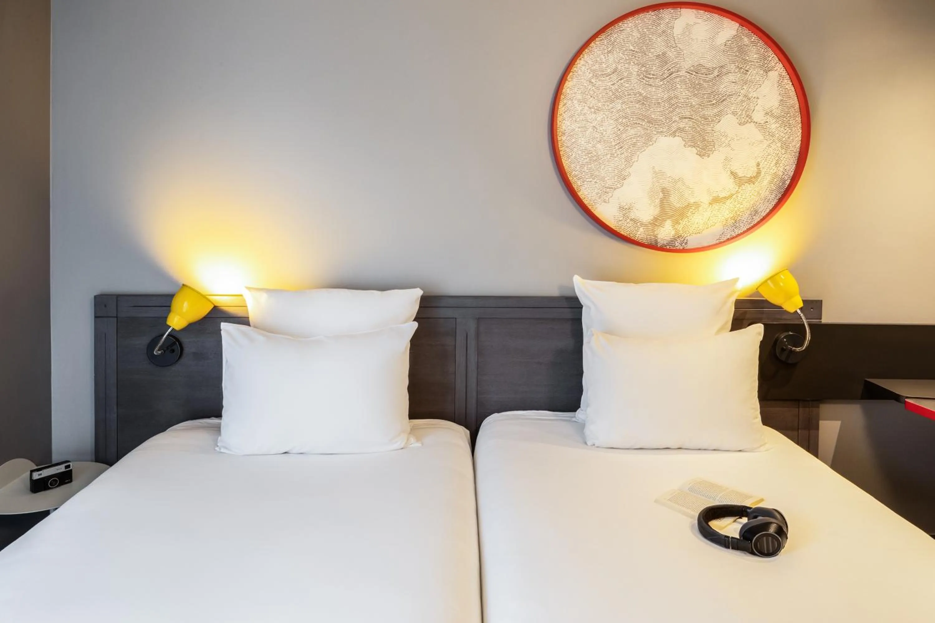 Bedroom, Bed in ibis Styles Paris Mairie de Montreuil